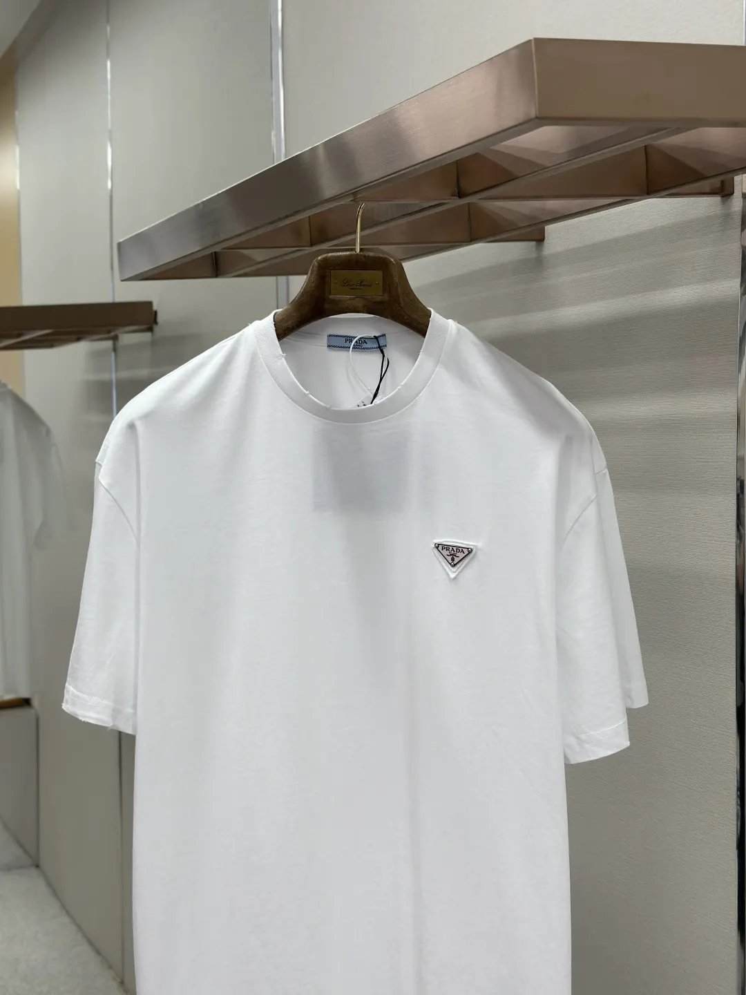 Prada 棉质 Logo 短袖T恤