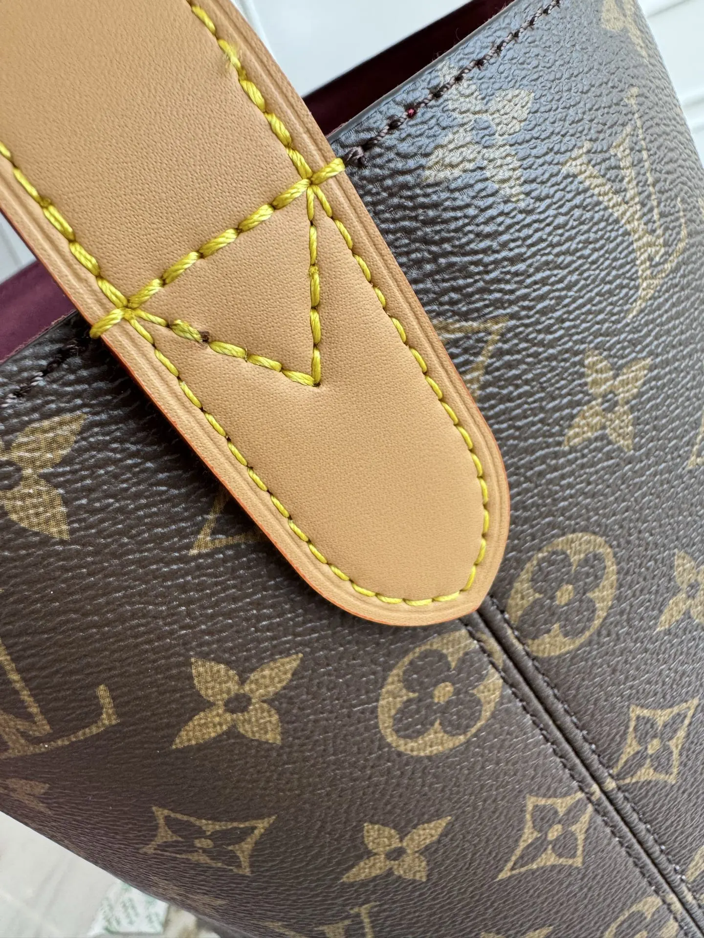 Monogram Organizer Pouch Travel Leather Image 9 Monogram Organizer Pouch Travel Leather Image 9