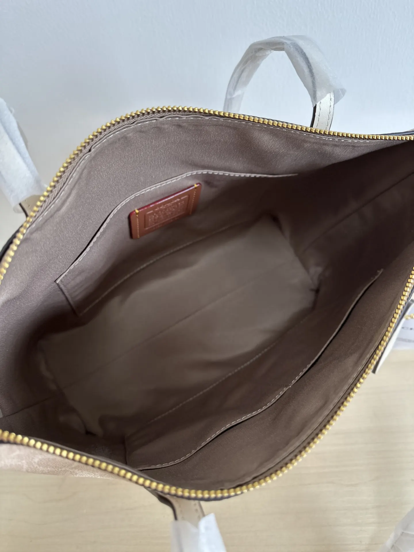 Coach 老花 牛皮 托特包 大容量托特款