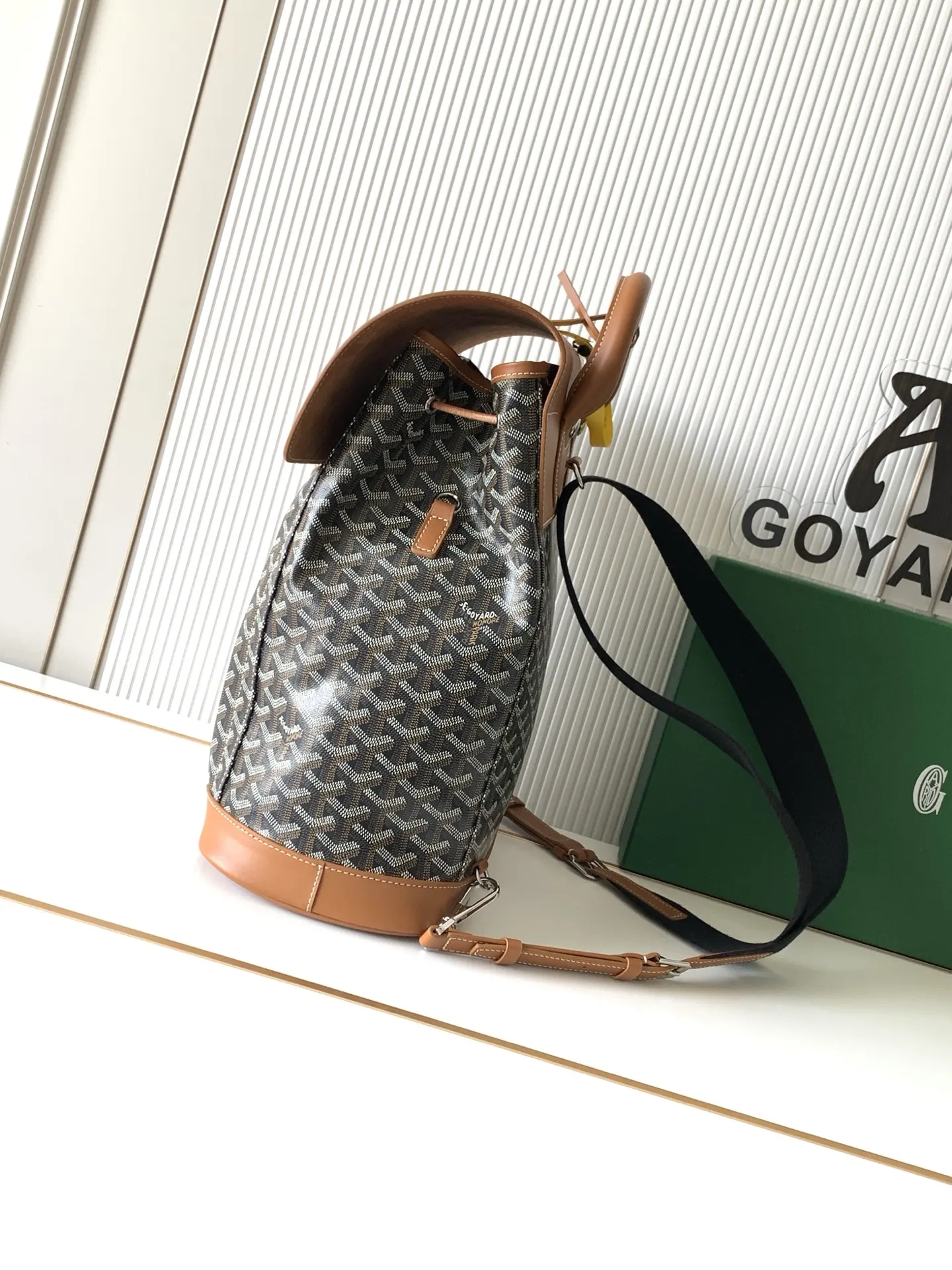 Goyard 黑色 棕色 雙肩包 实用雙肩款