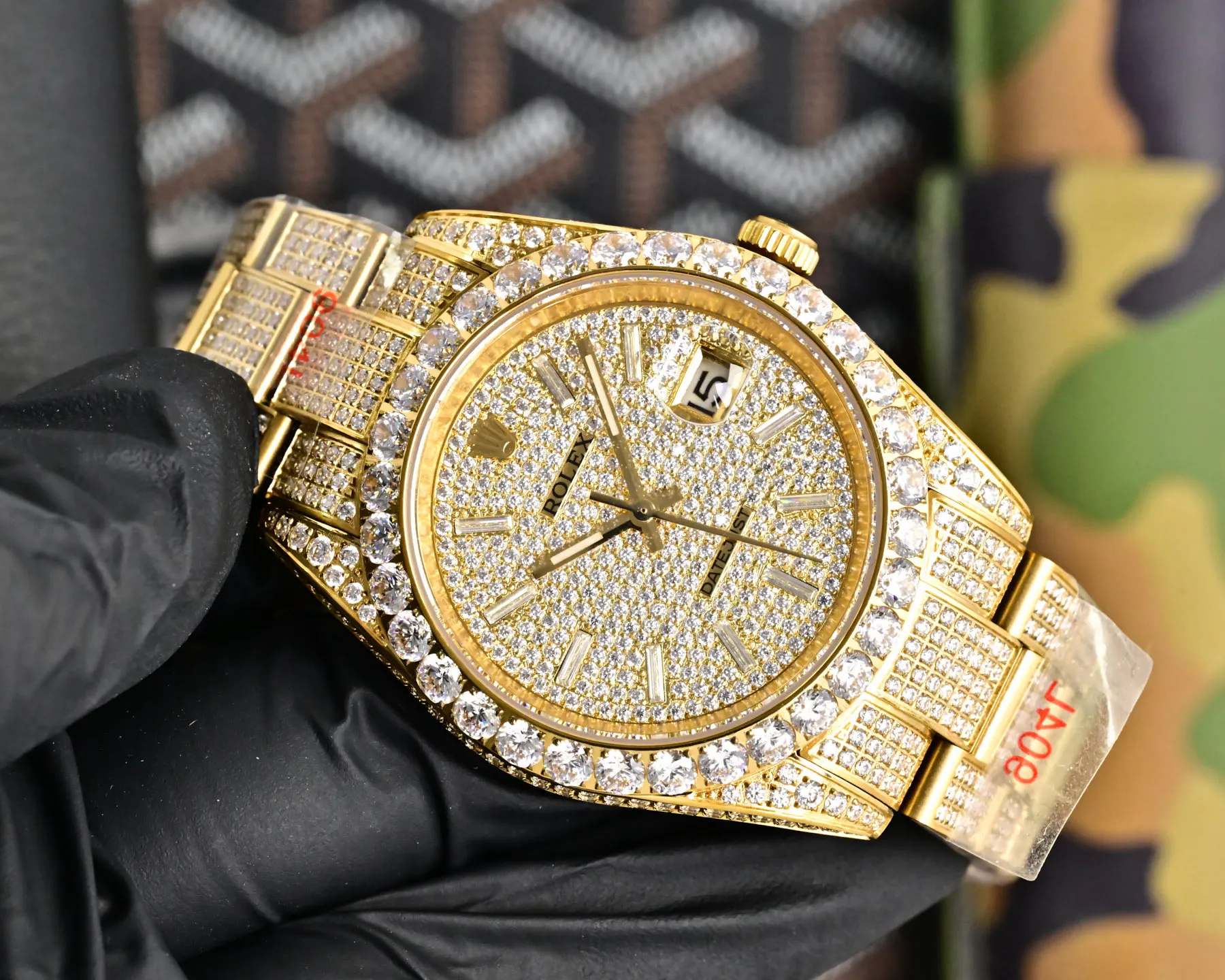 Rolex 新厂SiC厂的Moissanite Diamond 手表 经典腕表款