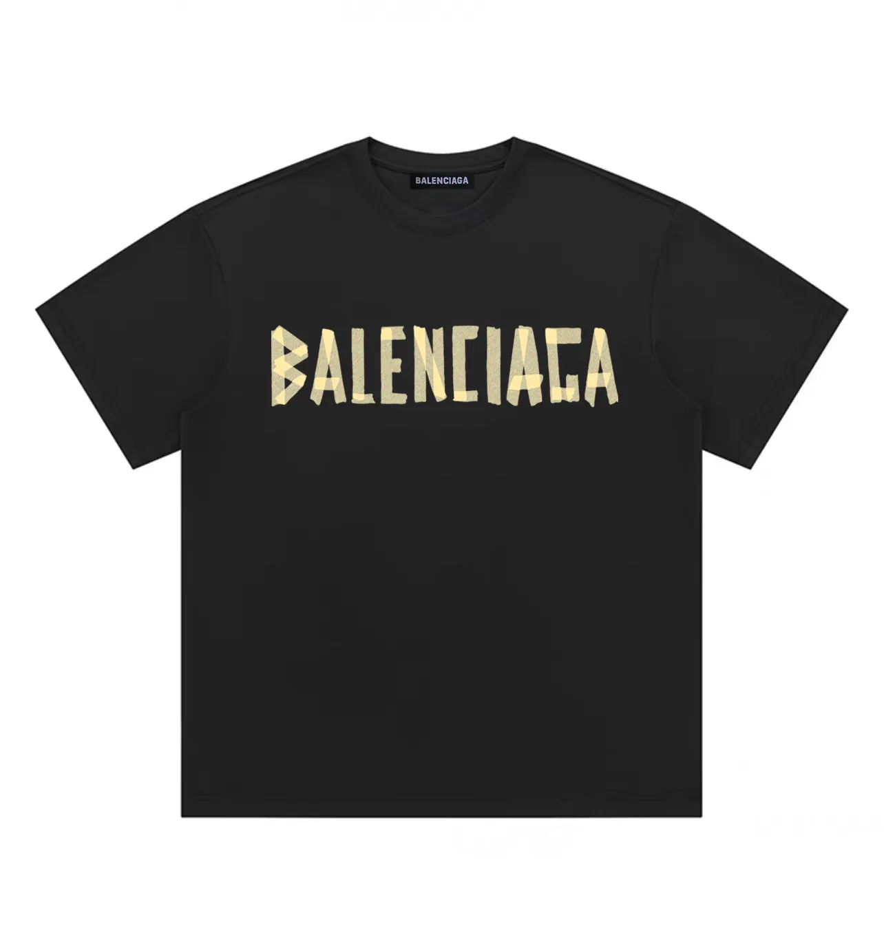 Balenciaga Gray Cotton Short Sleeve T-Shirt Street