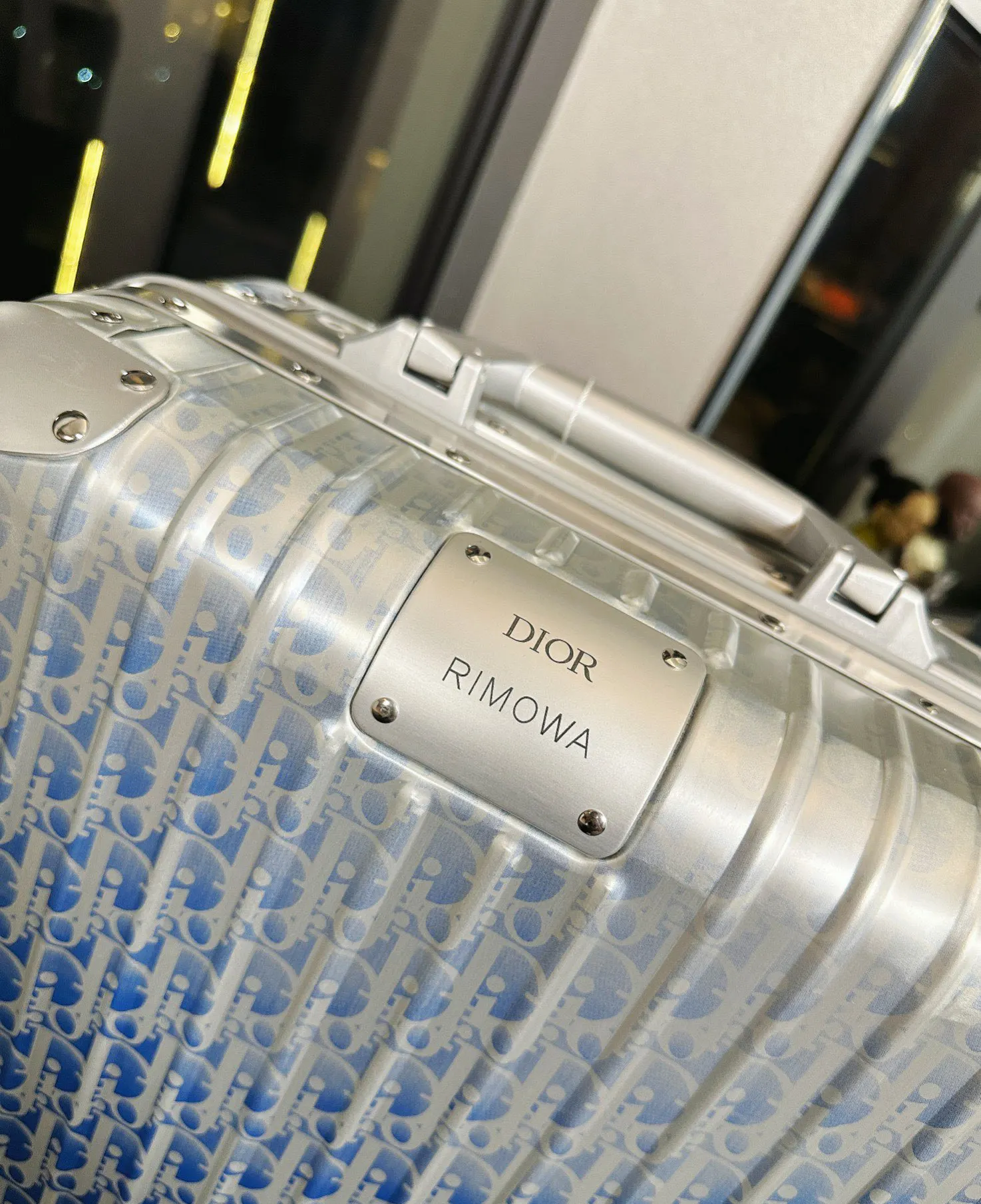 Dior 黑色 藍色 寸登机箱 行李箱 旅行拉杆款 輕便出行款