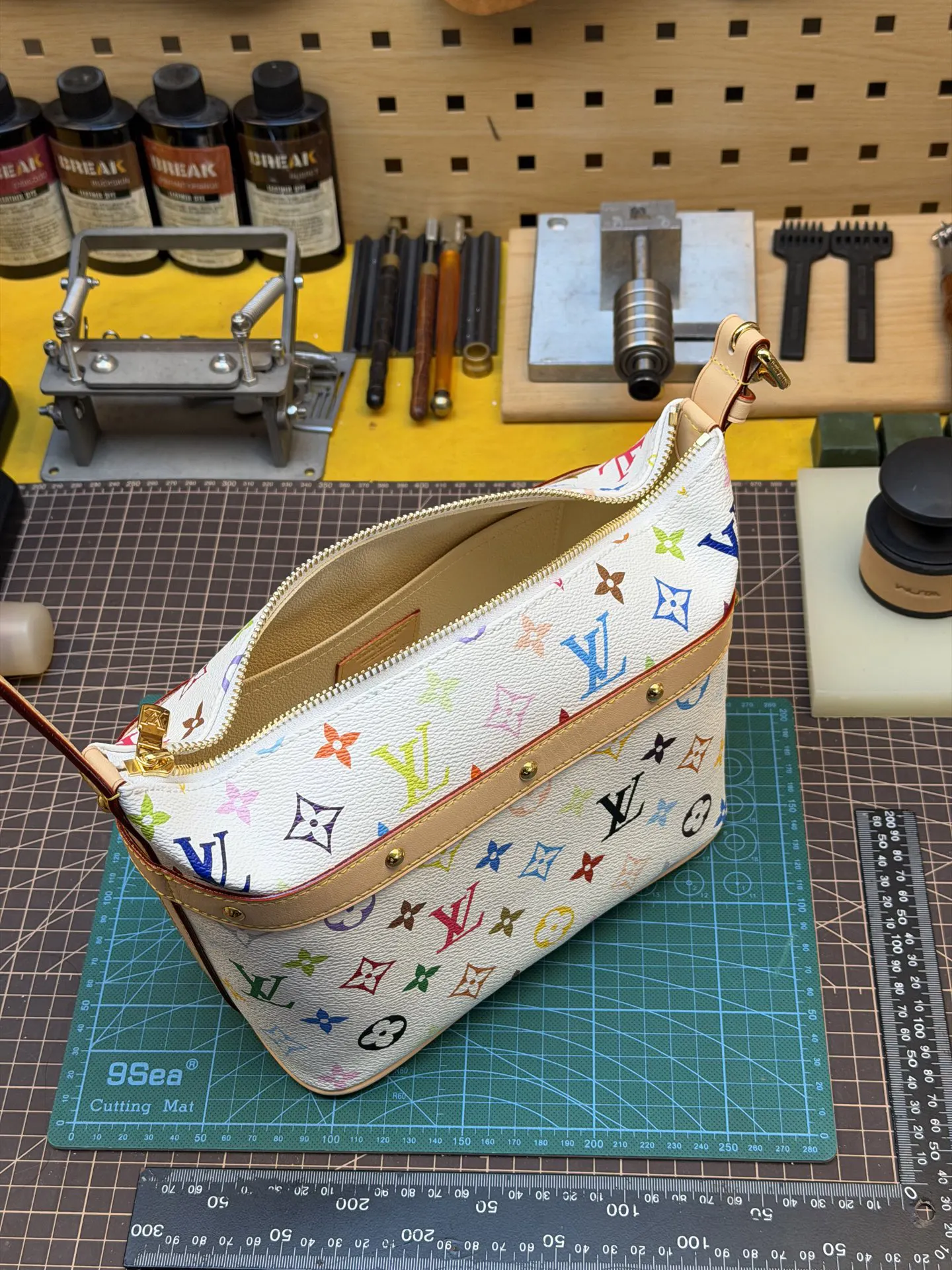 Louis Vuitton Cosmetic Pouch Leather