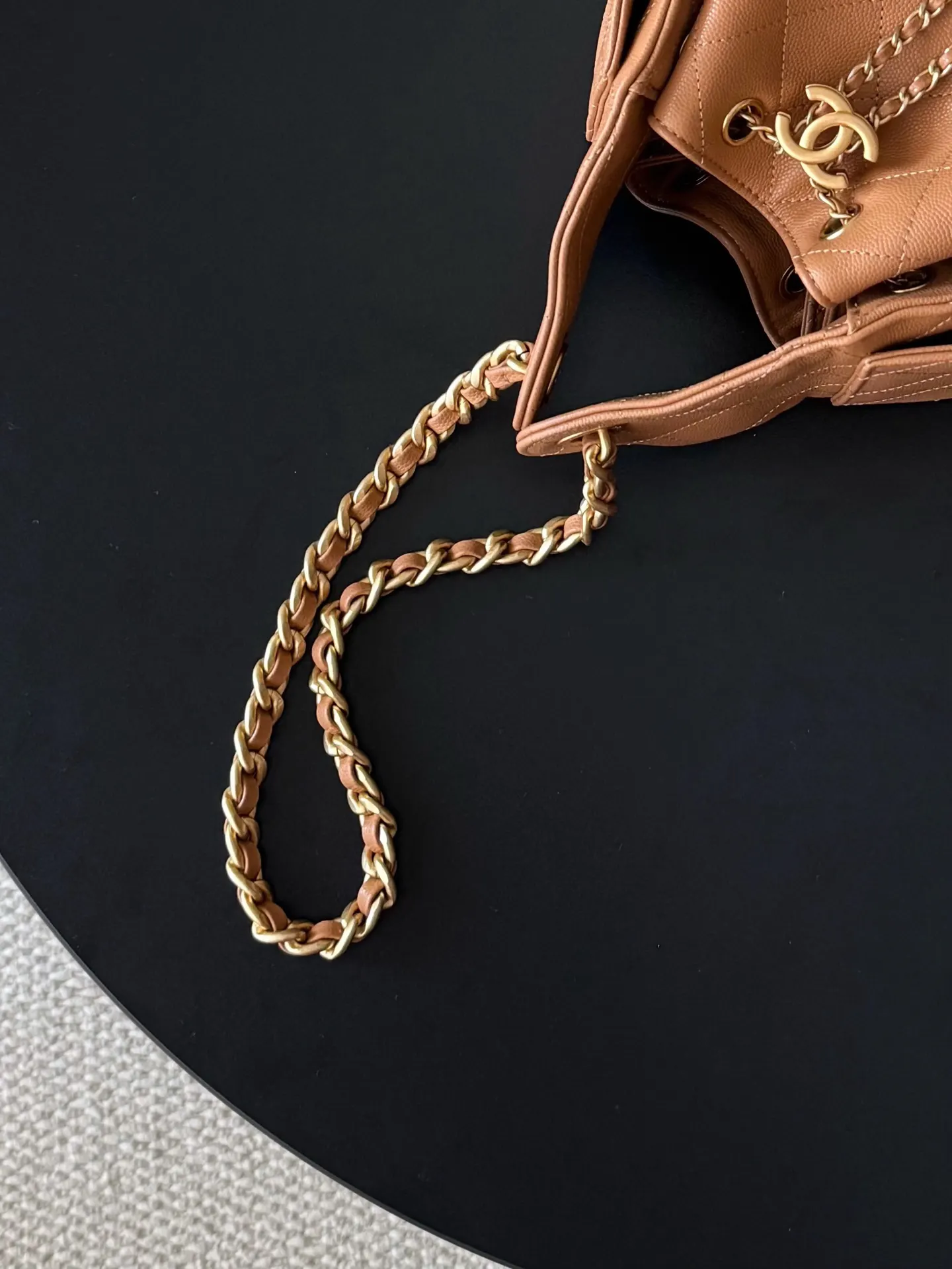 CHANEL Hobo 牛皮 腋下包 復古腋下背款