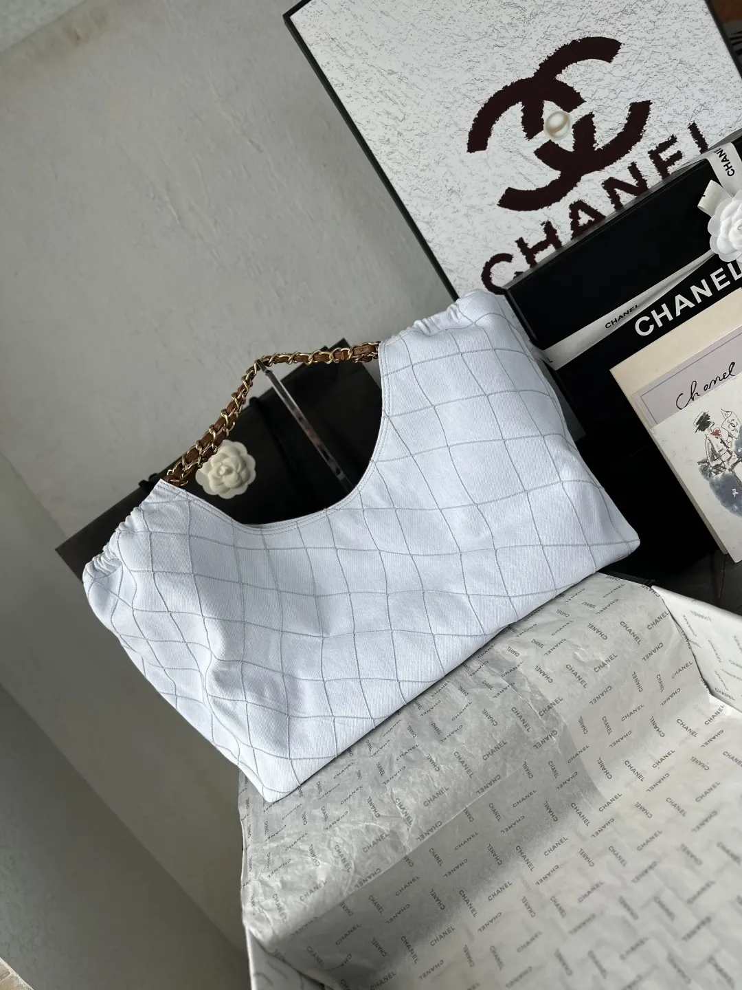 白色 奶白 帆布 托特包 大容量托特款