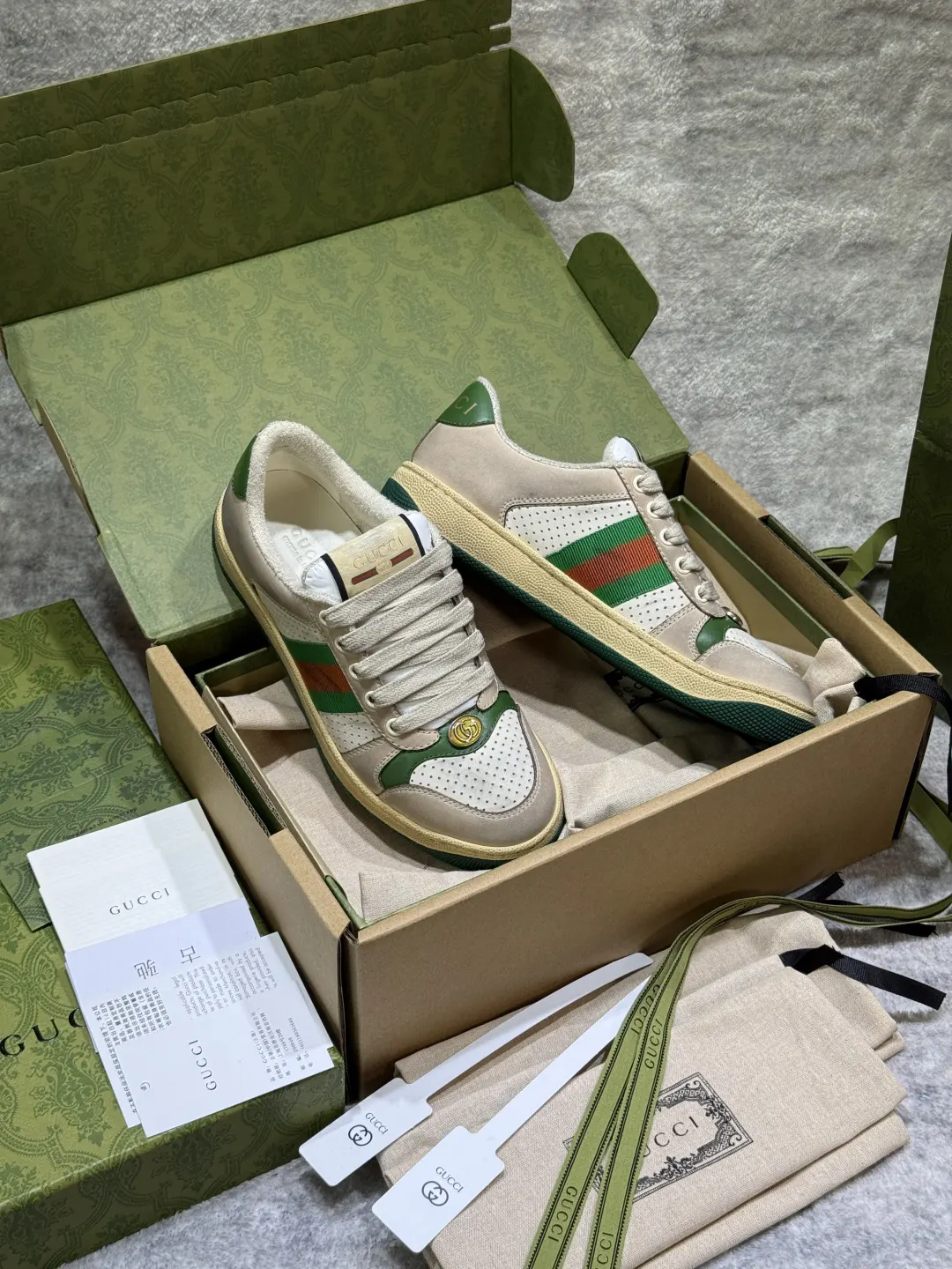 Gucci Logo休闲运动鞋