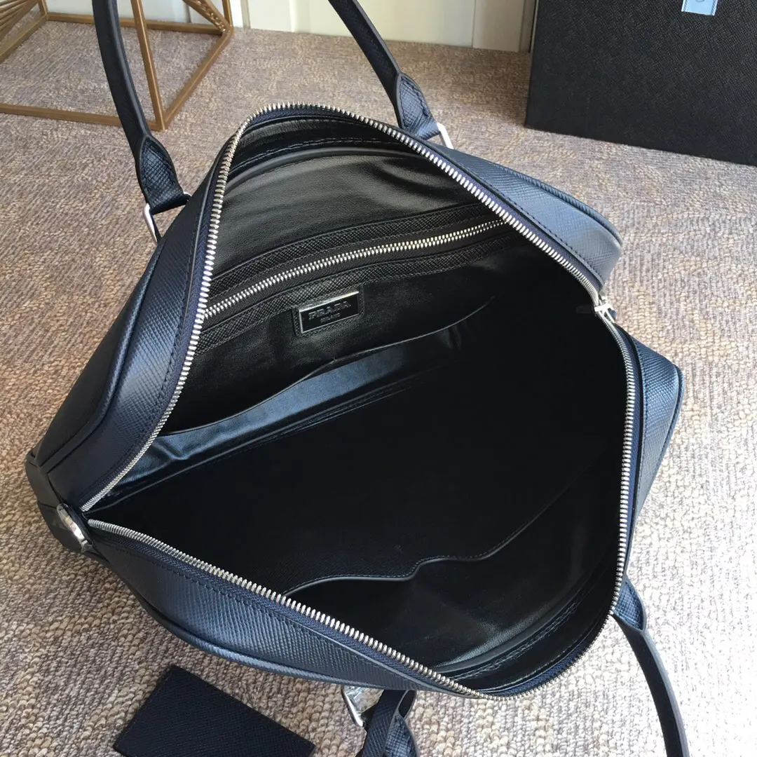 Blue Briefcase Business Commuter