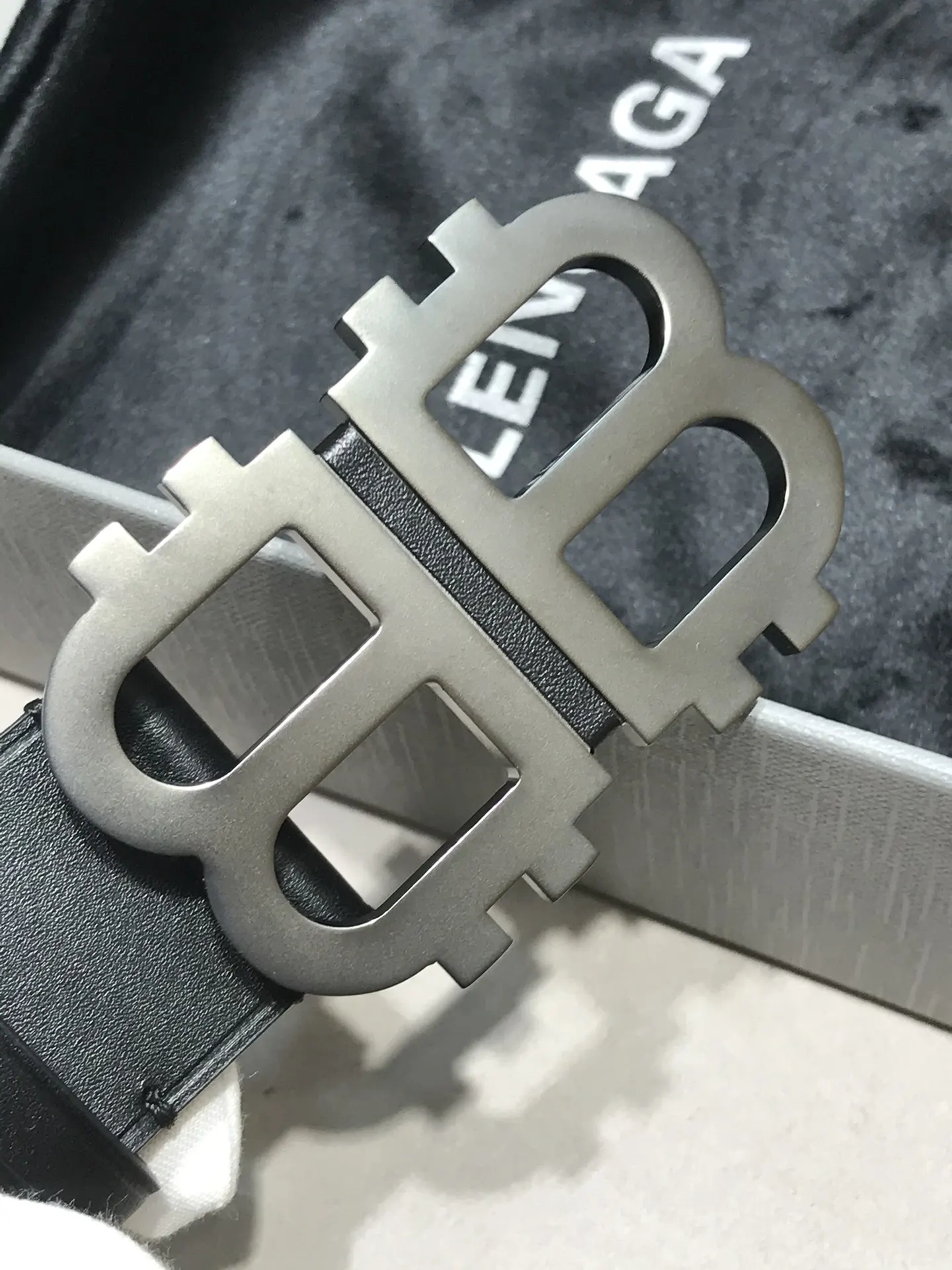 Balenciaga Black Belt