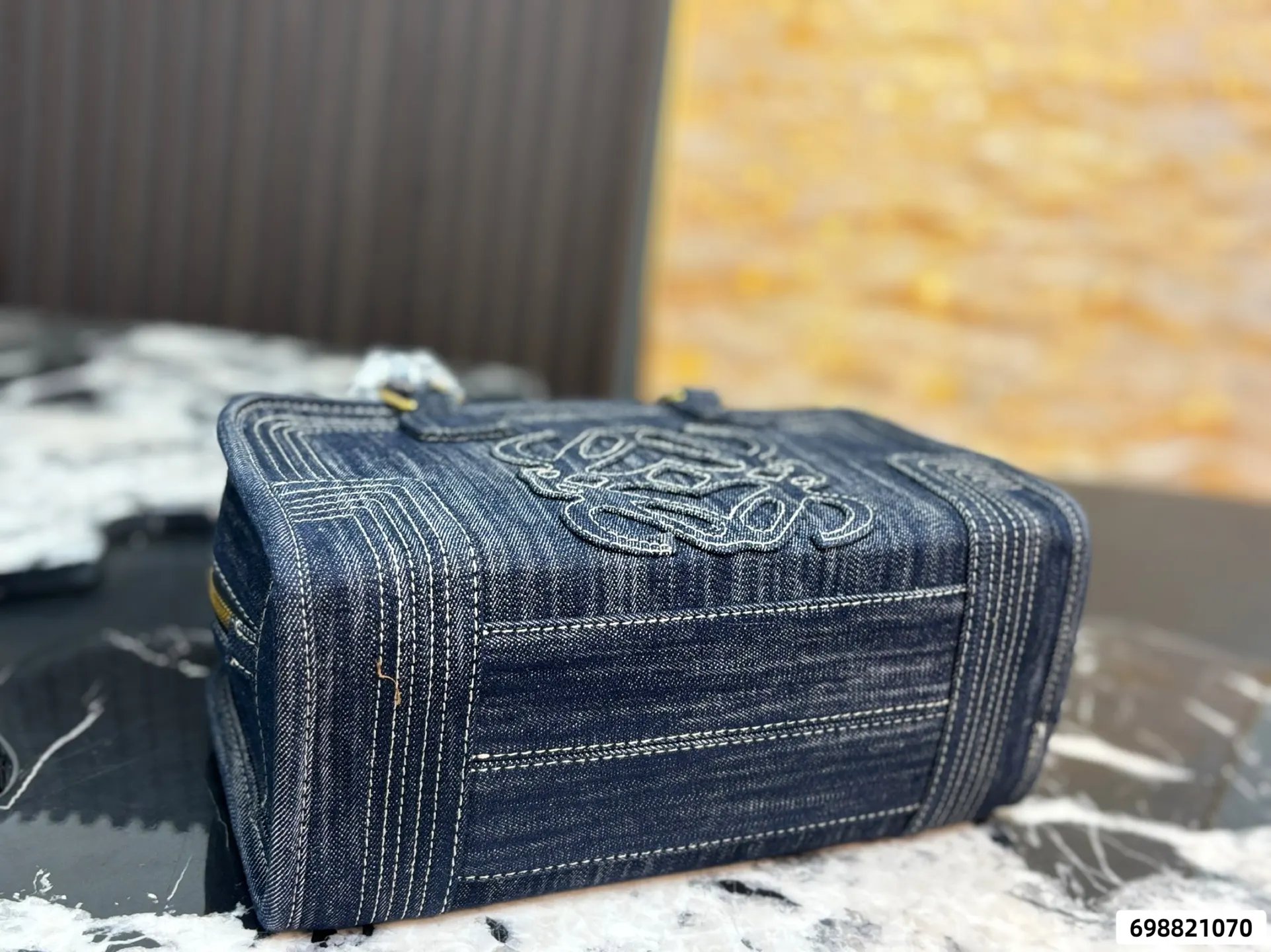 Loewe 拼色 帆布 这才是罗意威最值得入的中古包吧 斜挎包 轻便斜挎款