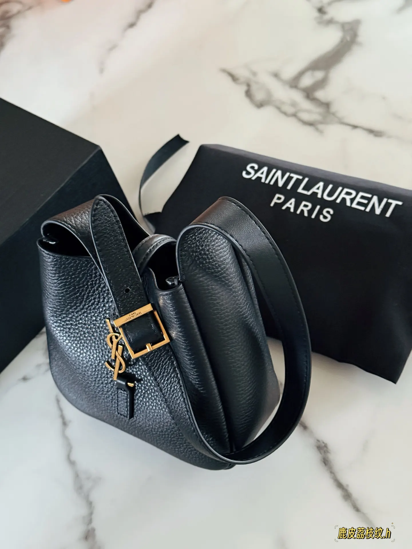 YSL Hobo 牛皮 腋下包 復古腋下背款