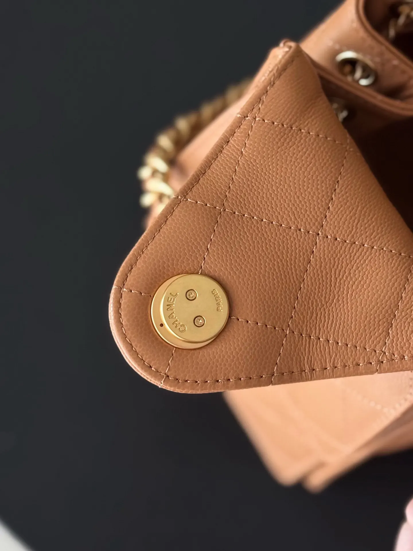CHANEL Hobo 牛皮 腋下包 復古腋下背款