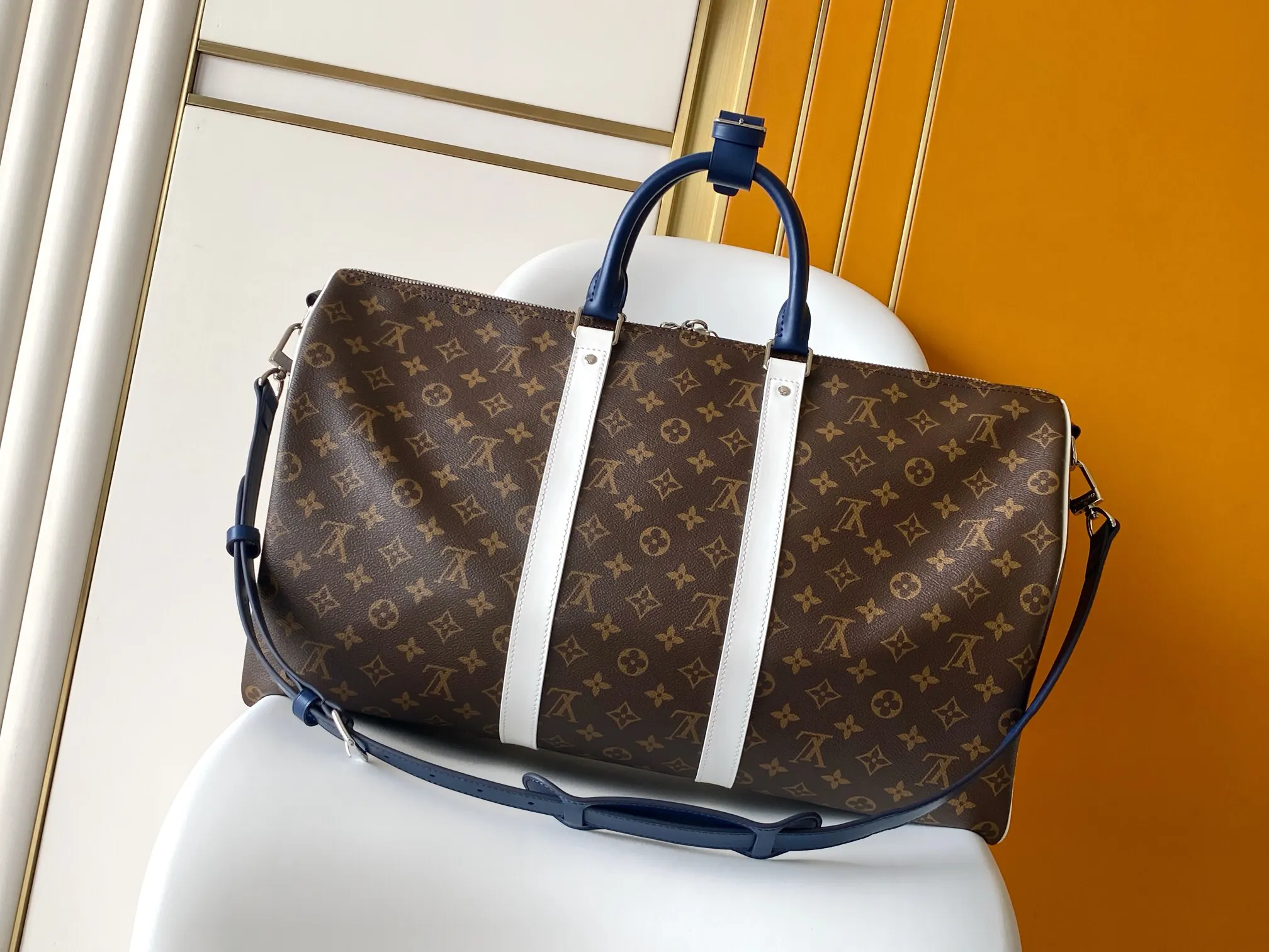 LV Keepall 牛皮 旅行包 大容量旅行款