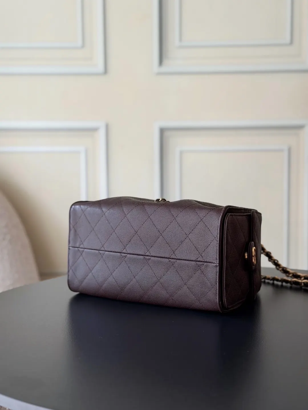 CHANEL Hobo 牛皮 腋下包 复古腋下背款