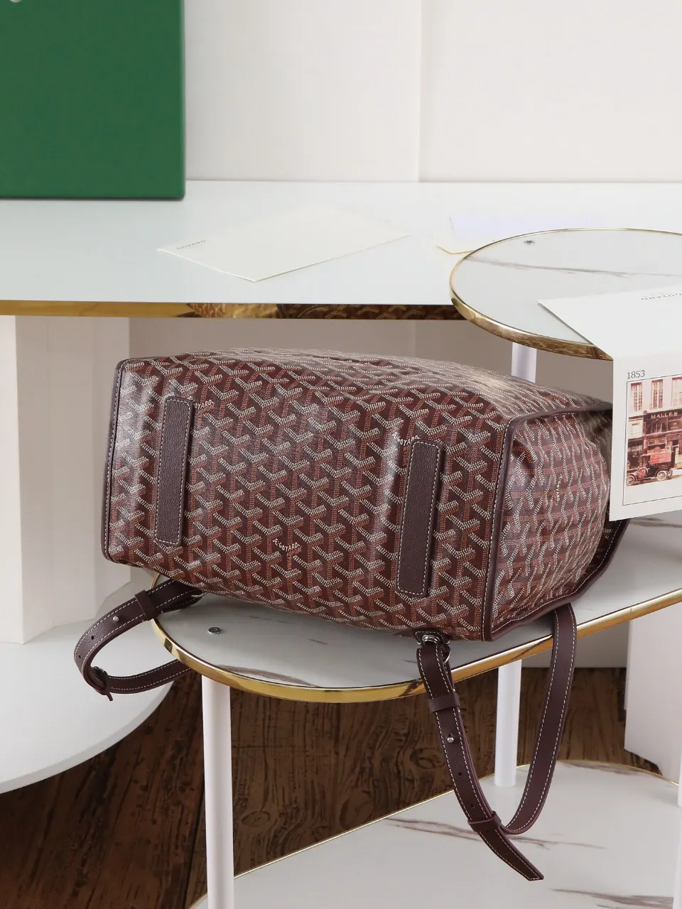 Goyard saint léger包就是一个典型的例子 双肩包 实用双肩款