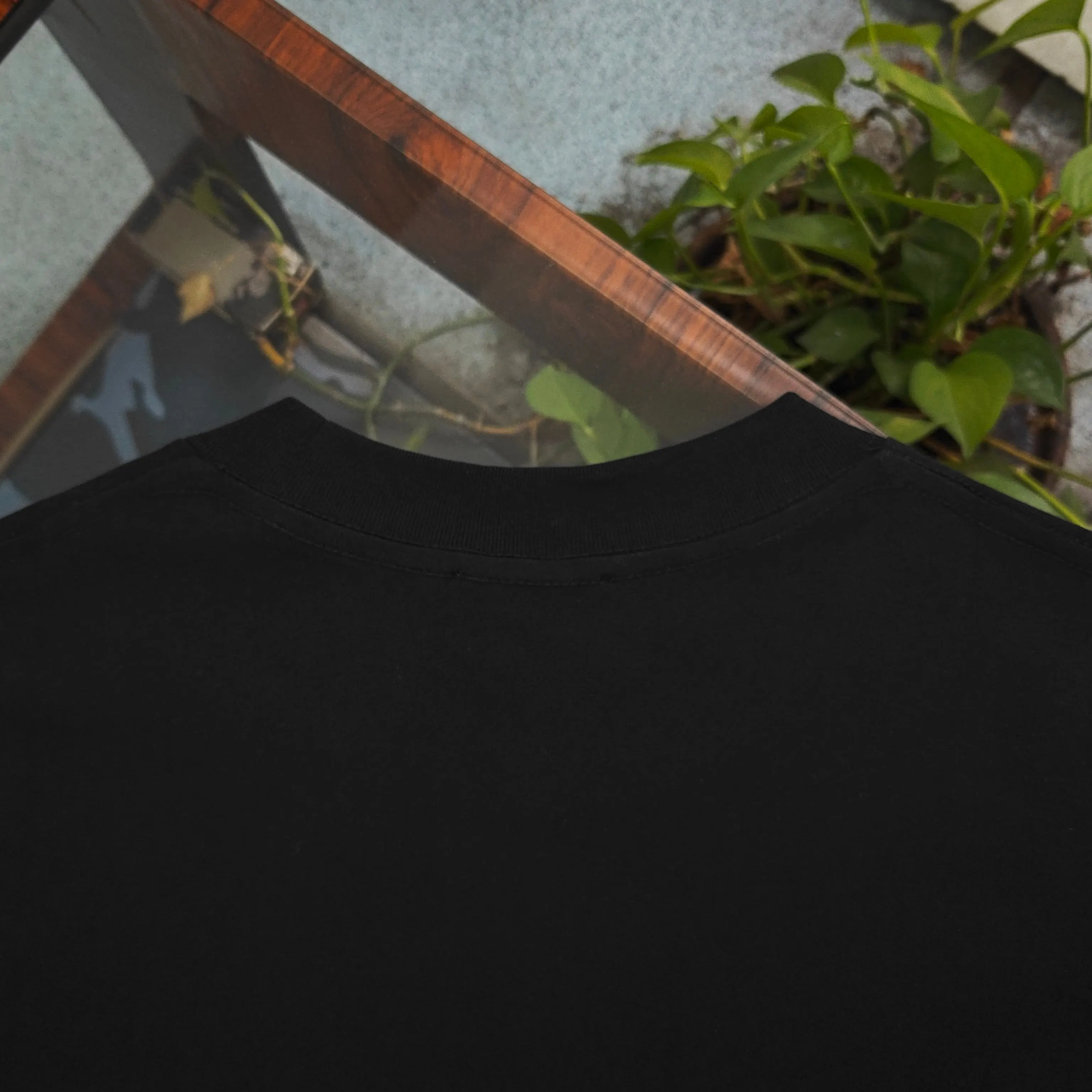 Balenciaga Black Cotton Logo Short Sleeve T-Shirt Loose