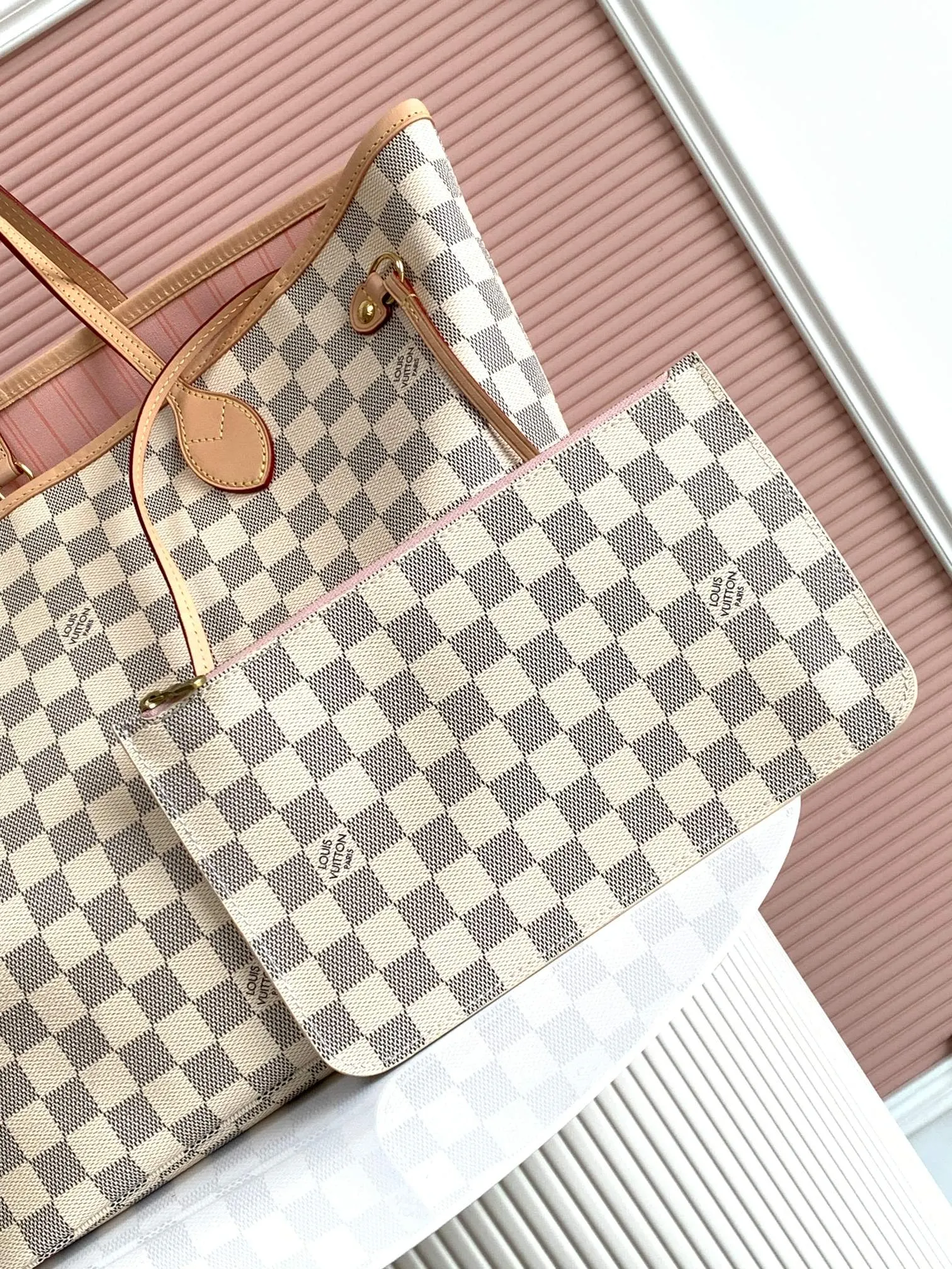 Neverfull 牛皮 托特包 大容量托特款