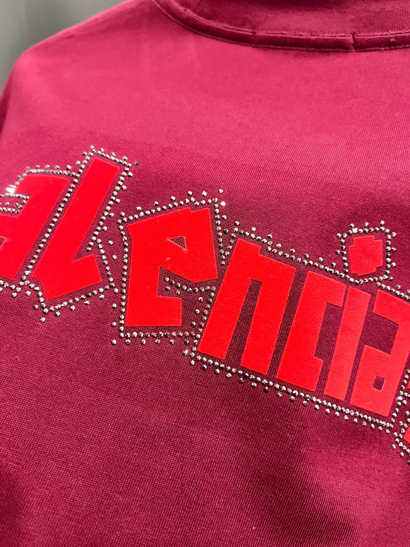 Balenciaga 黑色 Logo 短袖T恤 宽松休闲
