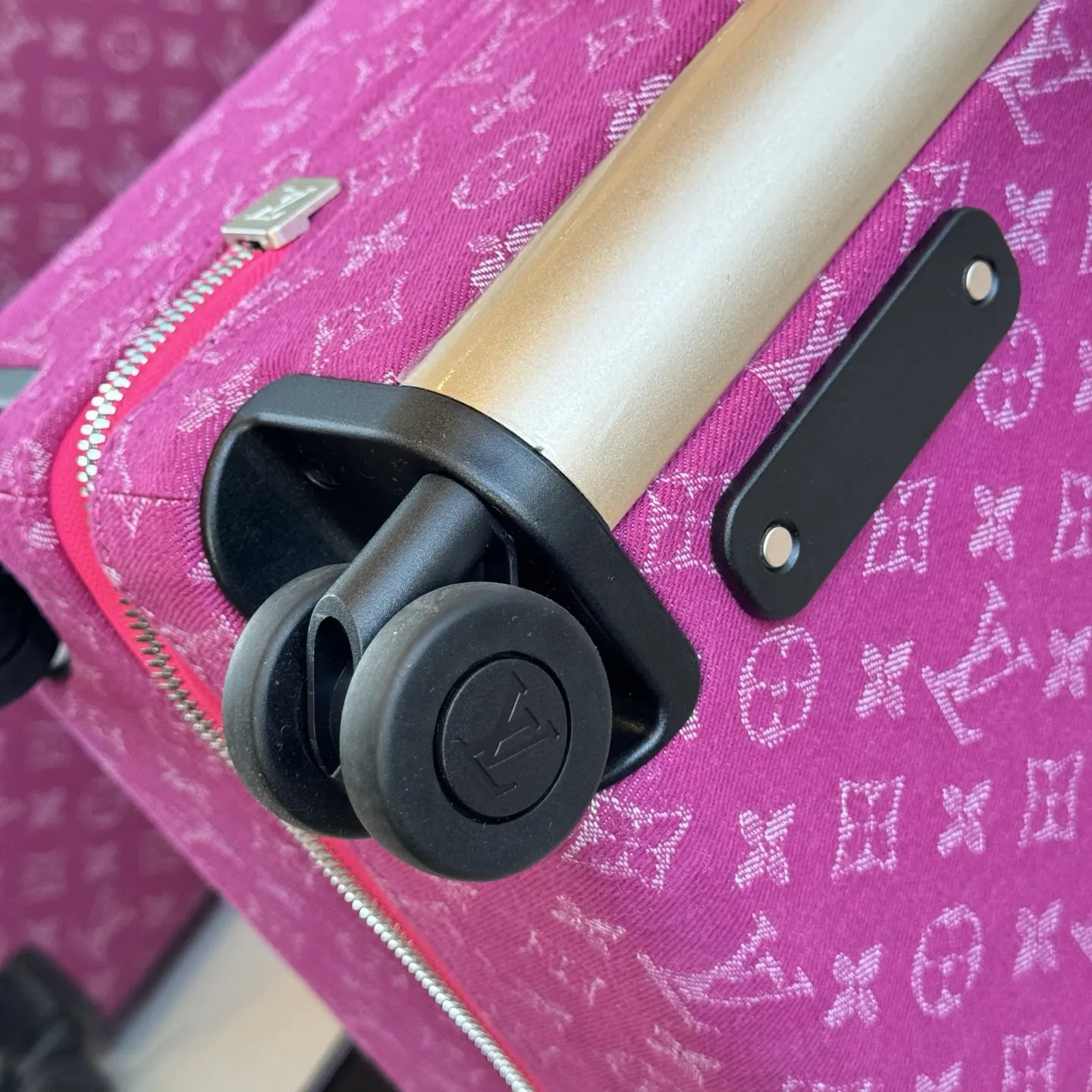 Louis Vuitton Pink Suitcase Travel Lightweight