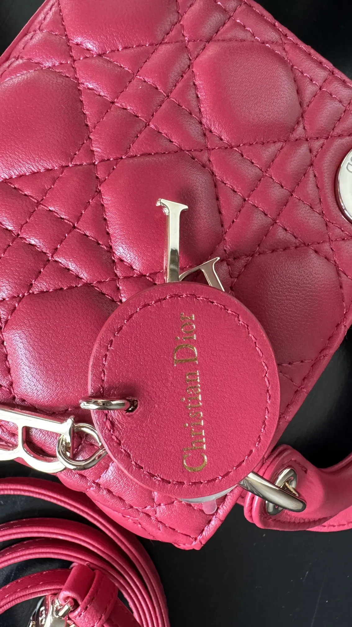 Dior Red Top Handle Bag Commuter