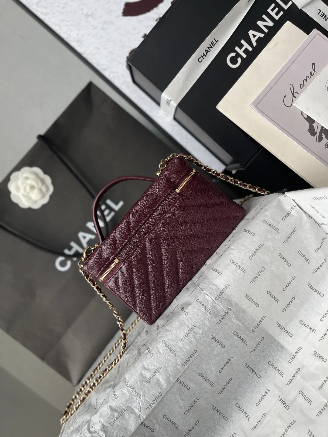 Chanel Chain Bag Leather