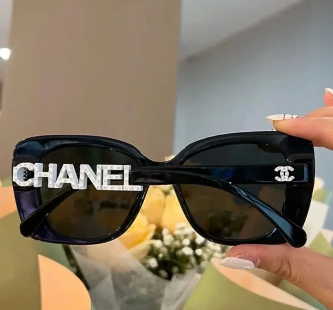 Chanel 字母 墨镜 时尚防晒 太阳镜