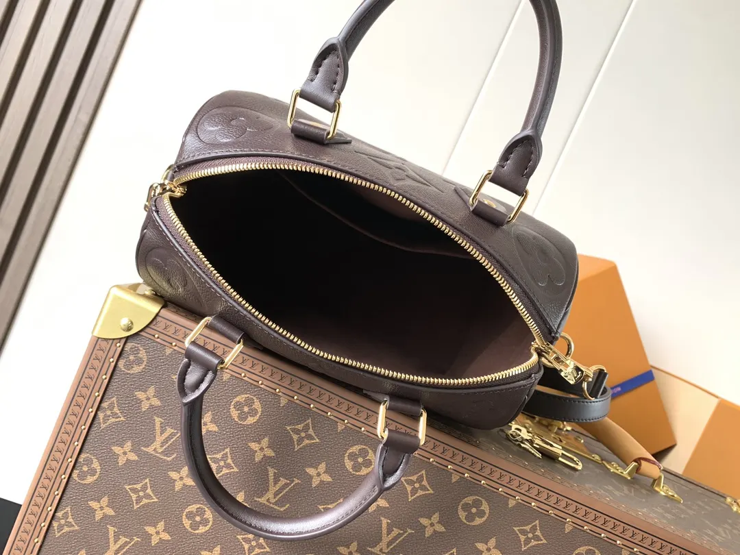 LV Speedy 金色 老花 手提包 精选款