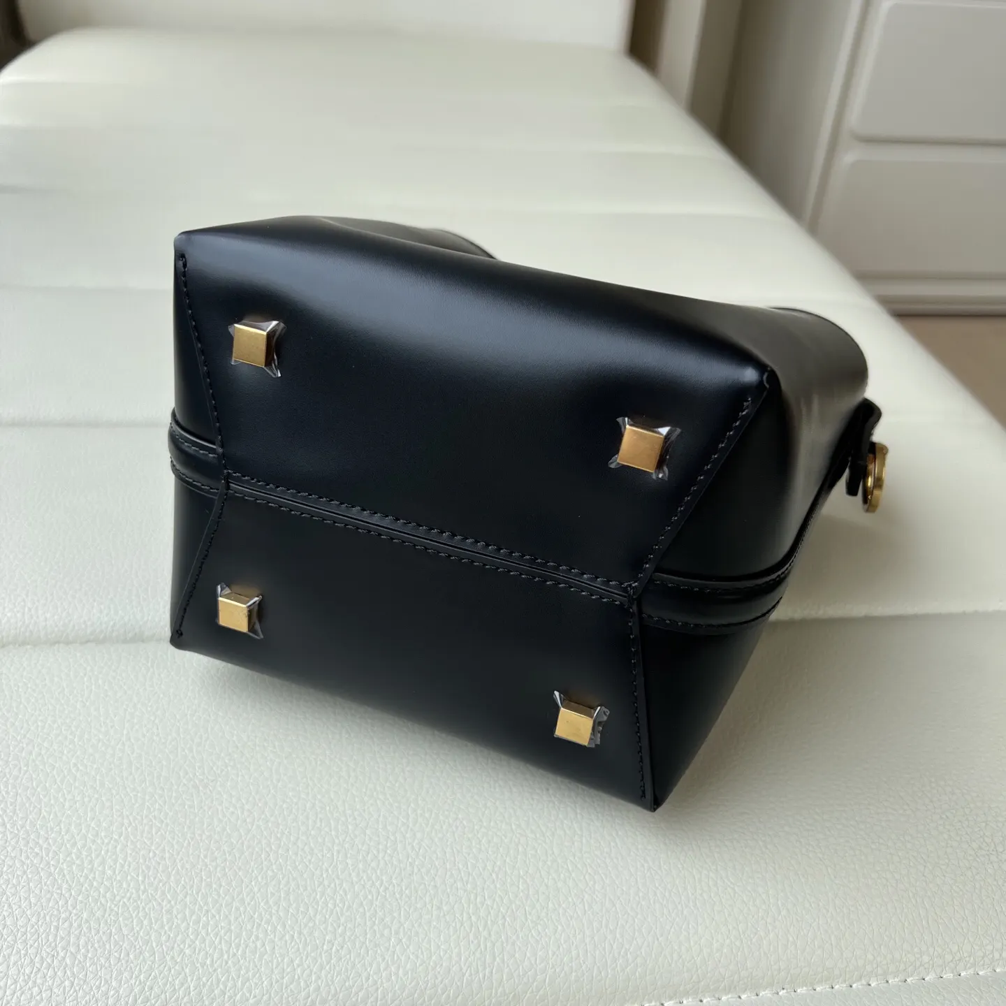 Bucket Bag Casual Leather