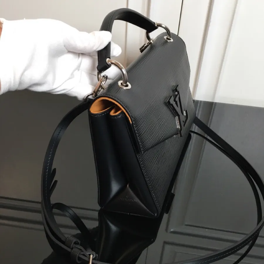 LV Black Top Handle Crossbody Bag Image 6 LV Black Top Handle Crossbody Bag Image 6