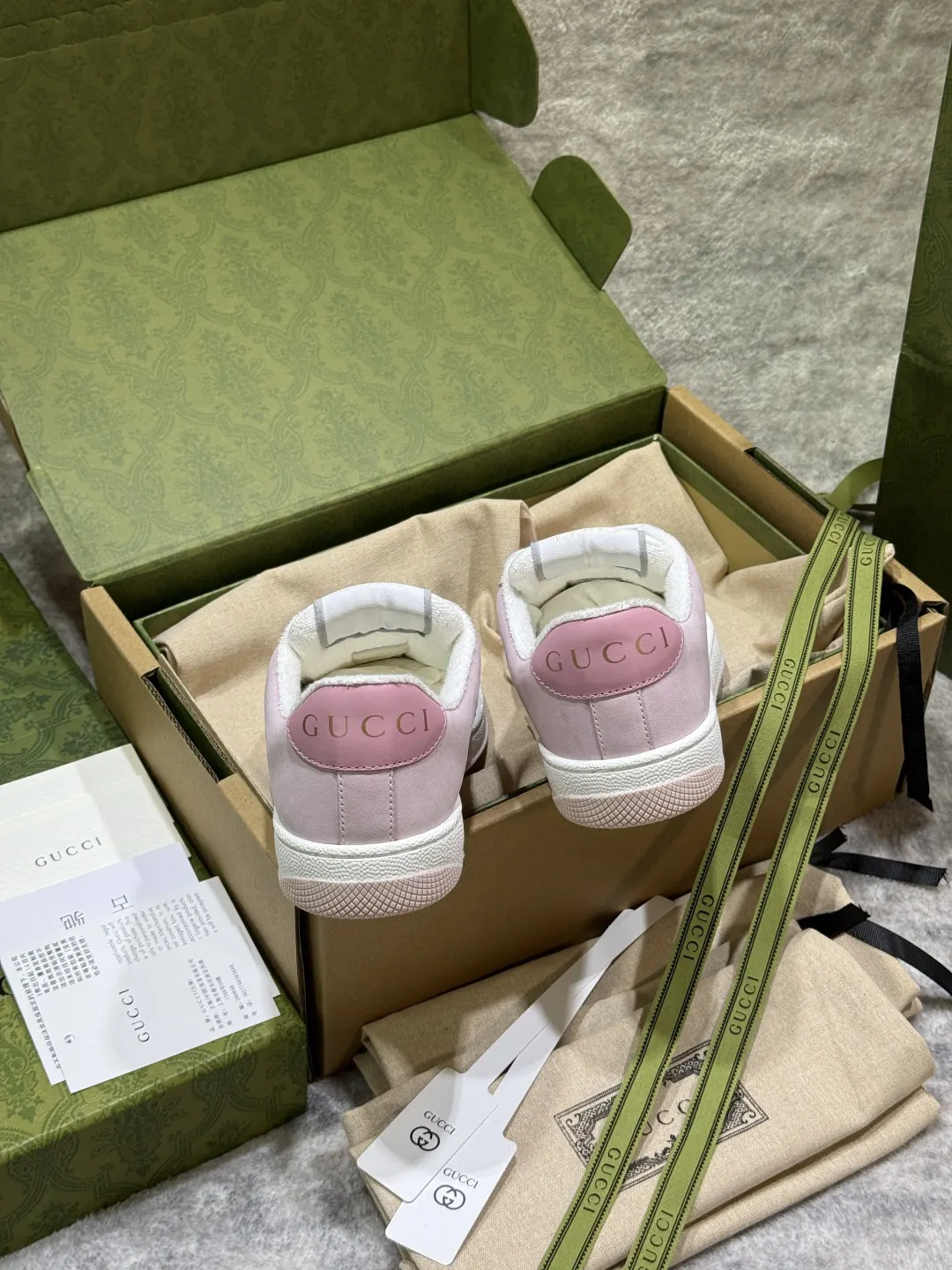 Gucci Logo休闲运动鞋 百搭款