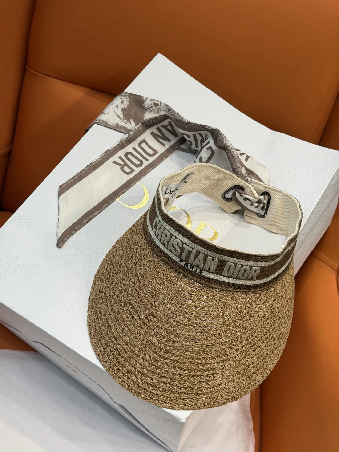 Dior 多色草编遮阳帽 组合款