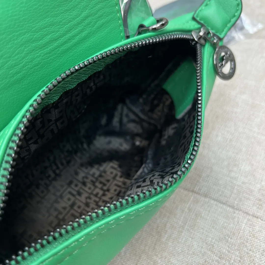 Green Top Handle Bag Commuter