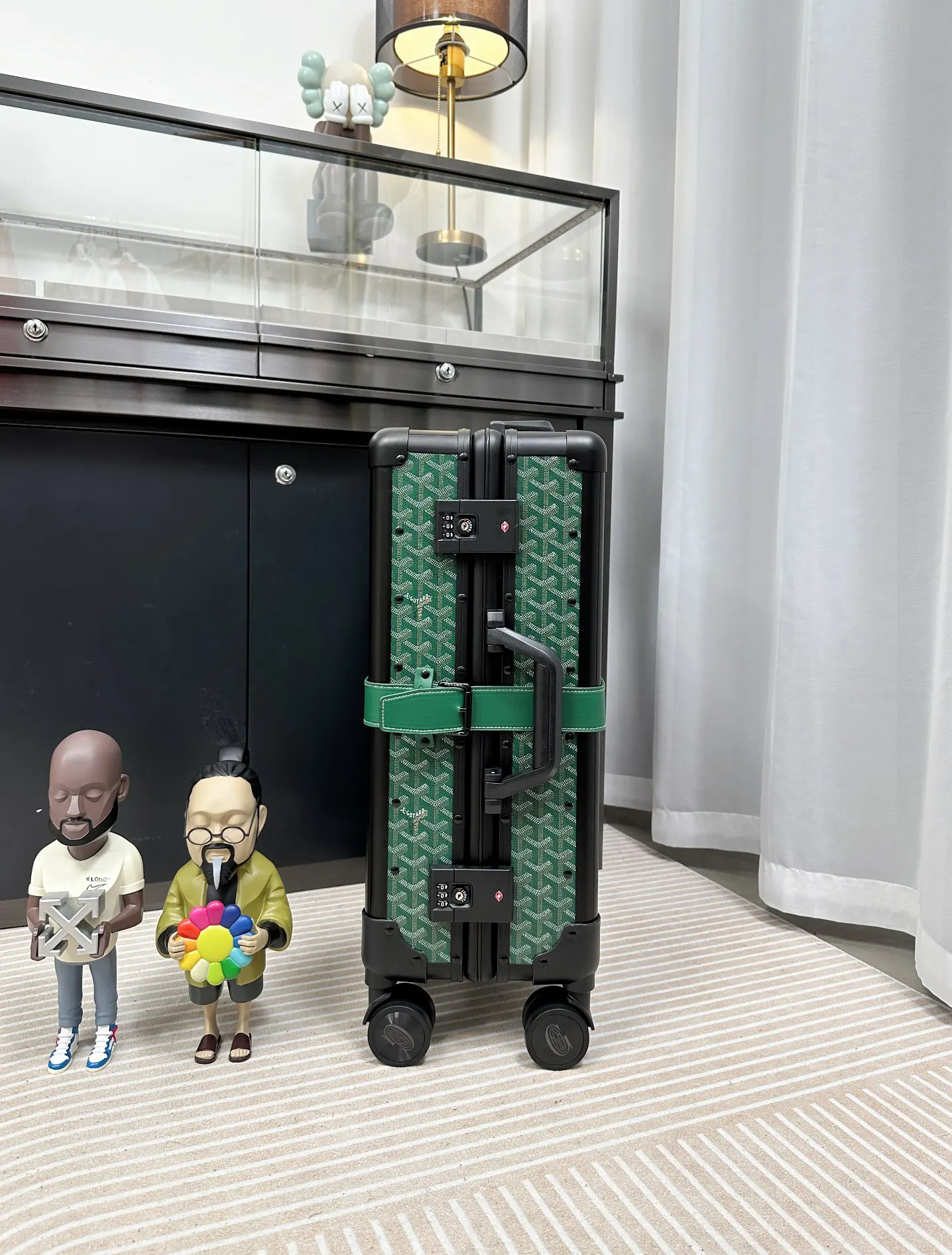 Goyard 戈雅 行李箱 拉杆箱 時尚新宠 復古形的 旅行拉杆款 輕便出行款