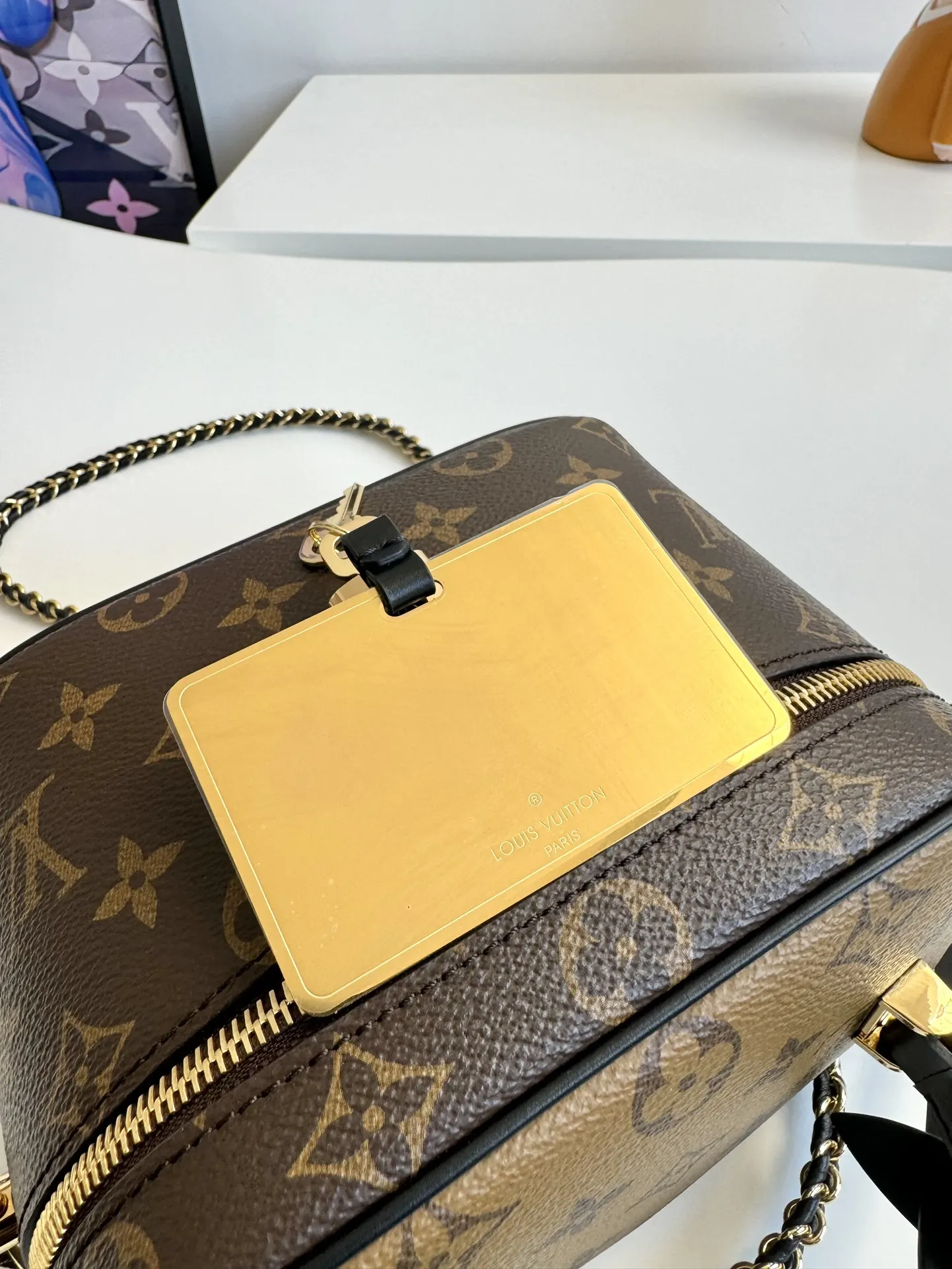 LV 帆布 鏈條包 精致鏈條款