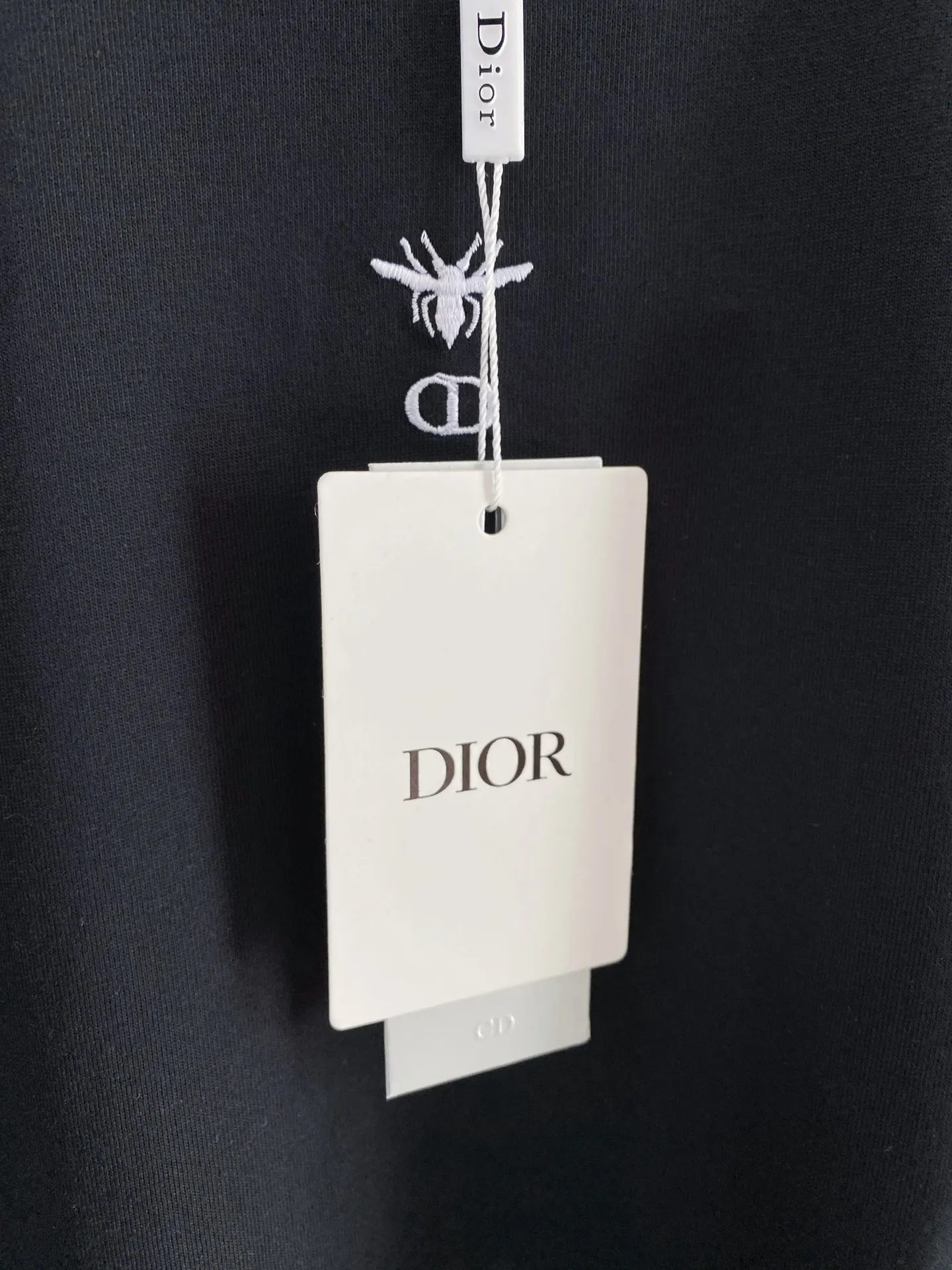 Dior 黑色简约短袖T恤 休闲通勤款