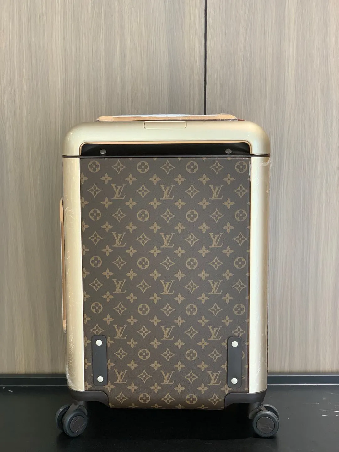 驴牌拉杆箱旅行箱 路易v 变色皮 海关锁 万向 行李箱 旅行拉杆款 輕便出行款