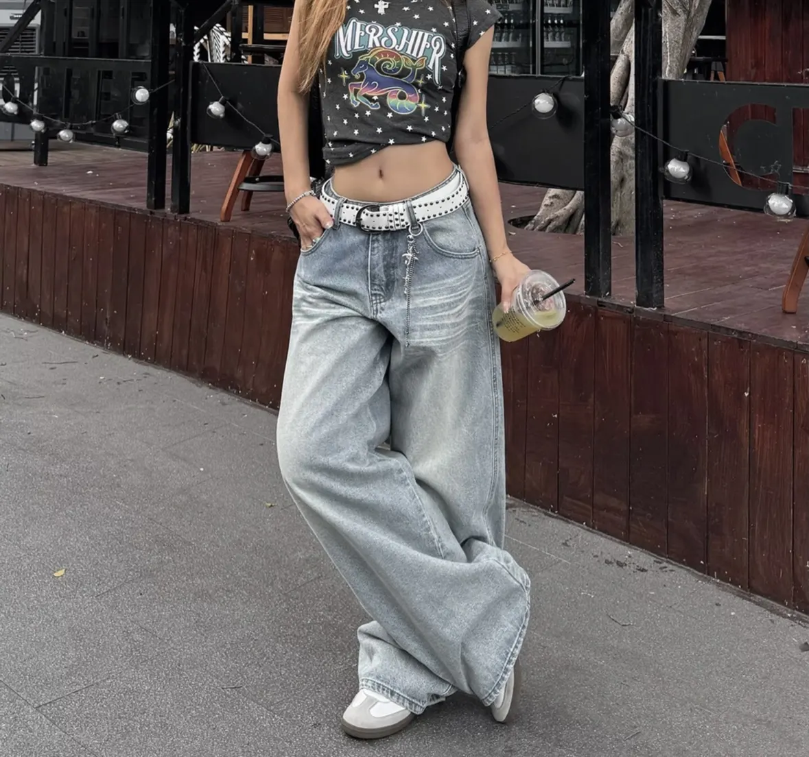 Balenciaga 藍色 牛仔 休閒裤 褲子