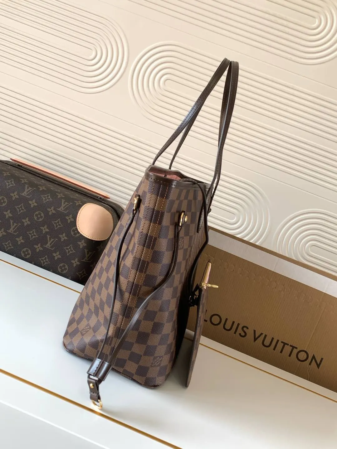 Neverfull 牛皮 托特包 大容量托特款