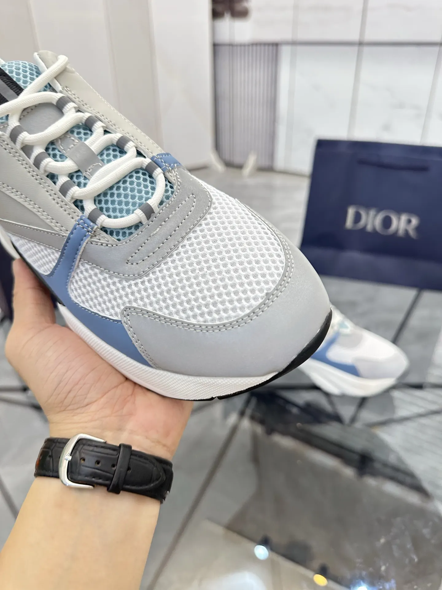Dior B22 Cowhide Shoes Comfortable And Sneakers Image 6 Dior B22 Cowhide Shoes Comfortable And Sneakers Image 6