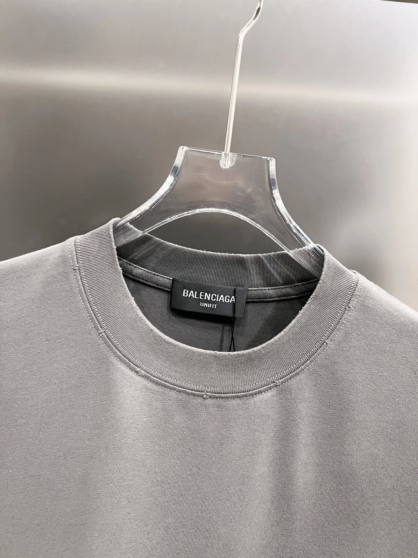 Balenciaga Black Logo Short Sleeve T-Shirt Loose
