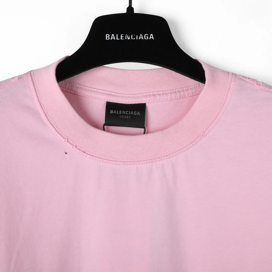 Balenciaga Logo Short Sleeve T-Shirt Street
