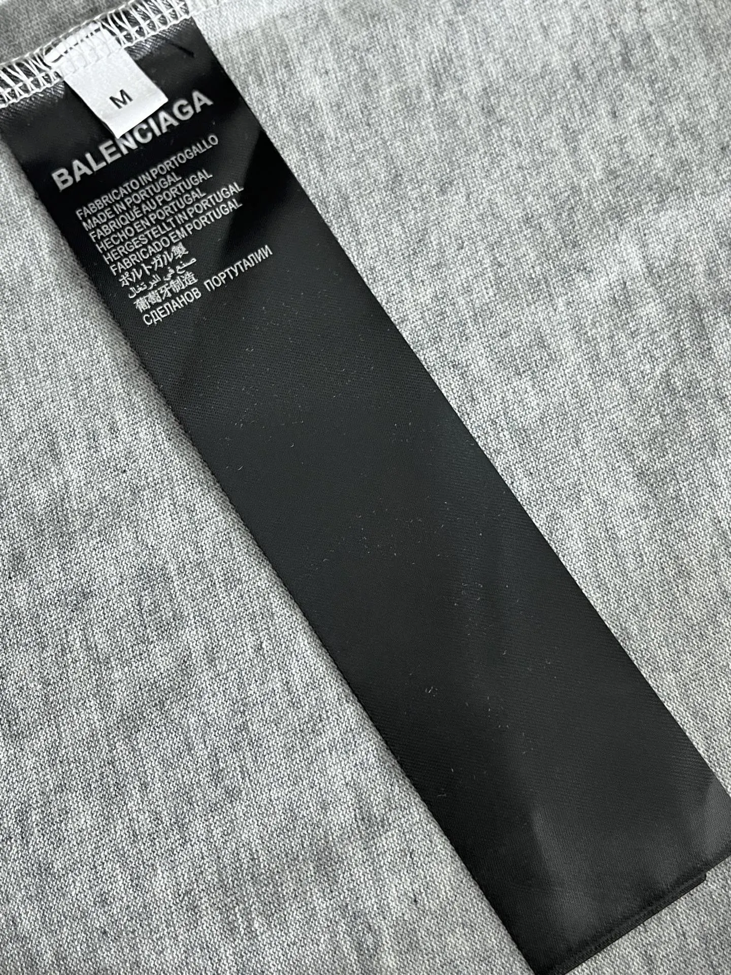Balenciaga Logo Short Sleeve T-Shirt Street Casual
