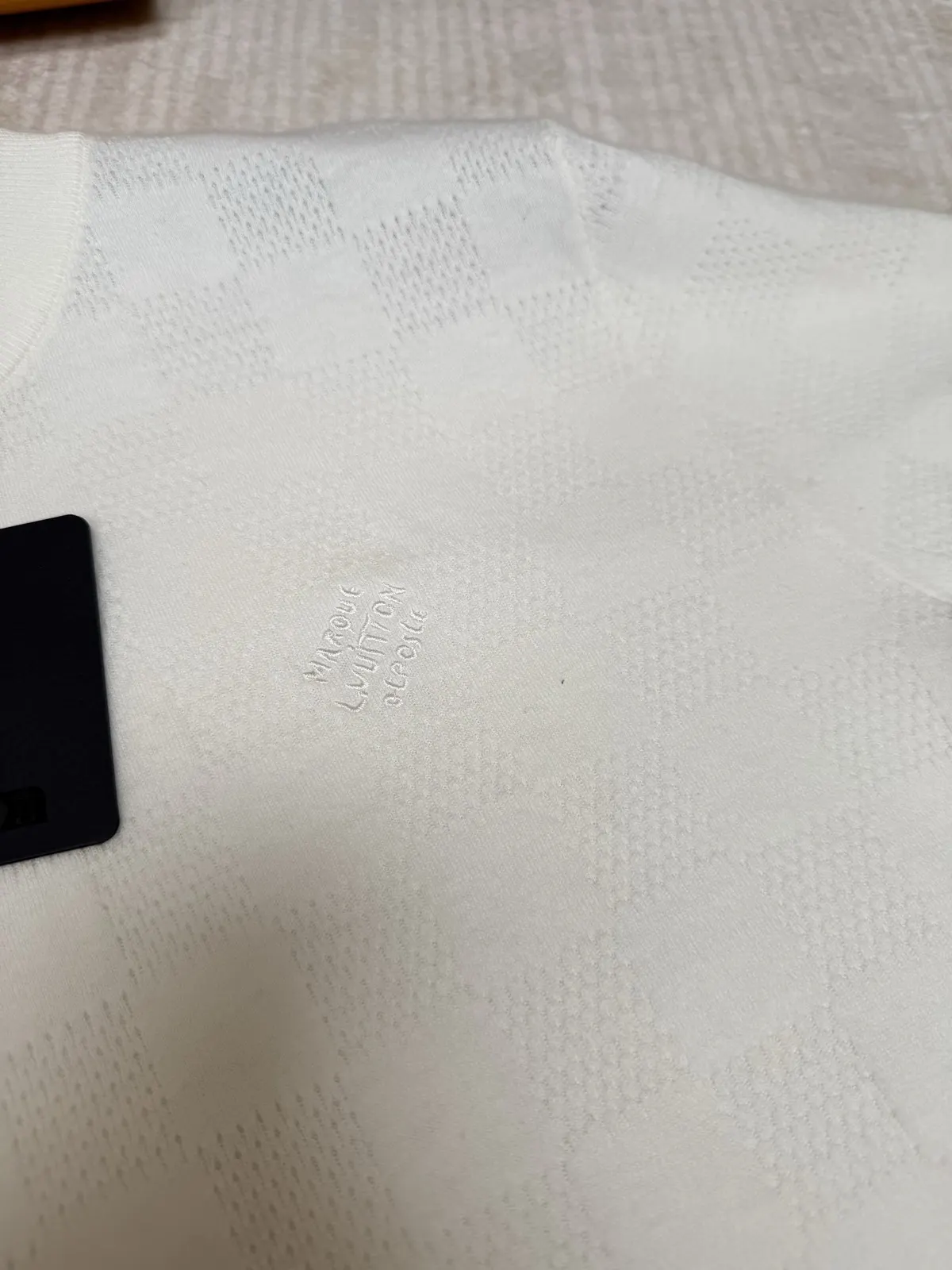 Louis Vuitton 刺繡 Polo衫 白色