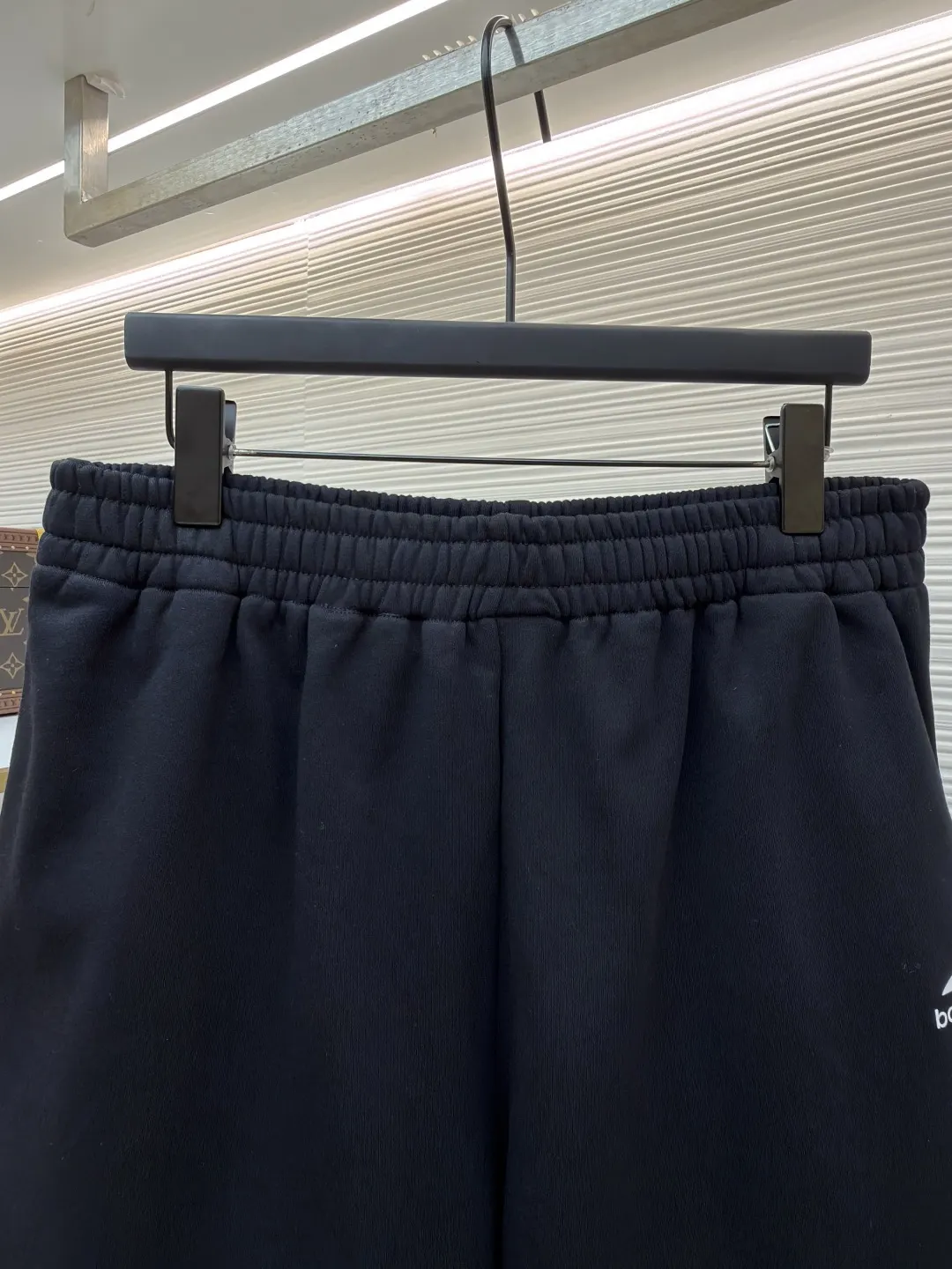 Balenciaga Cotton Shorts Black