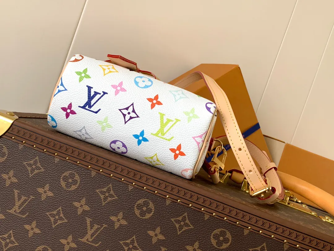 LV Speedy 牛皮 旅行包 大容量旅行款