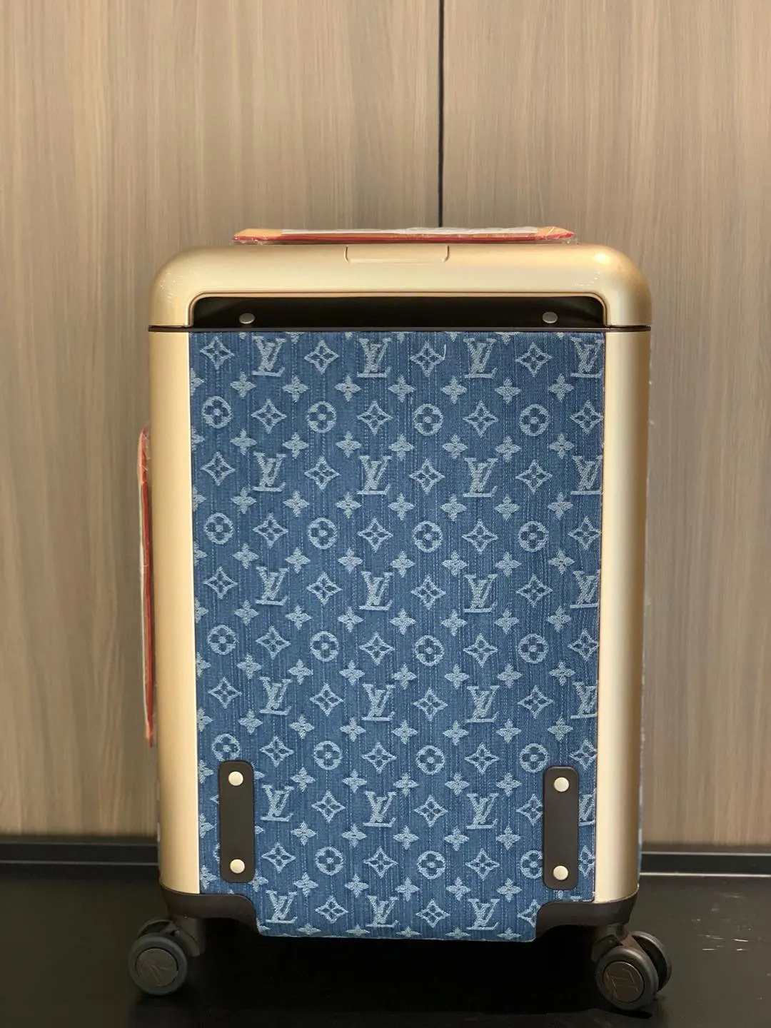 驴牌拉杆箱旅行箱 路易v 变色皮 海关锁 万向 行李箱 旅行拉杆款 輕便出行款