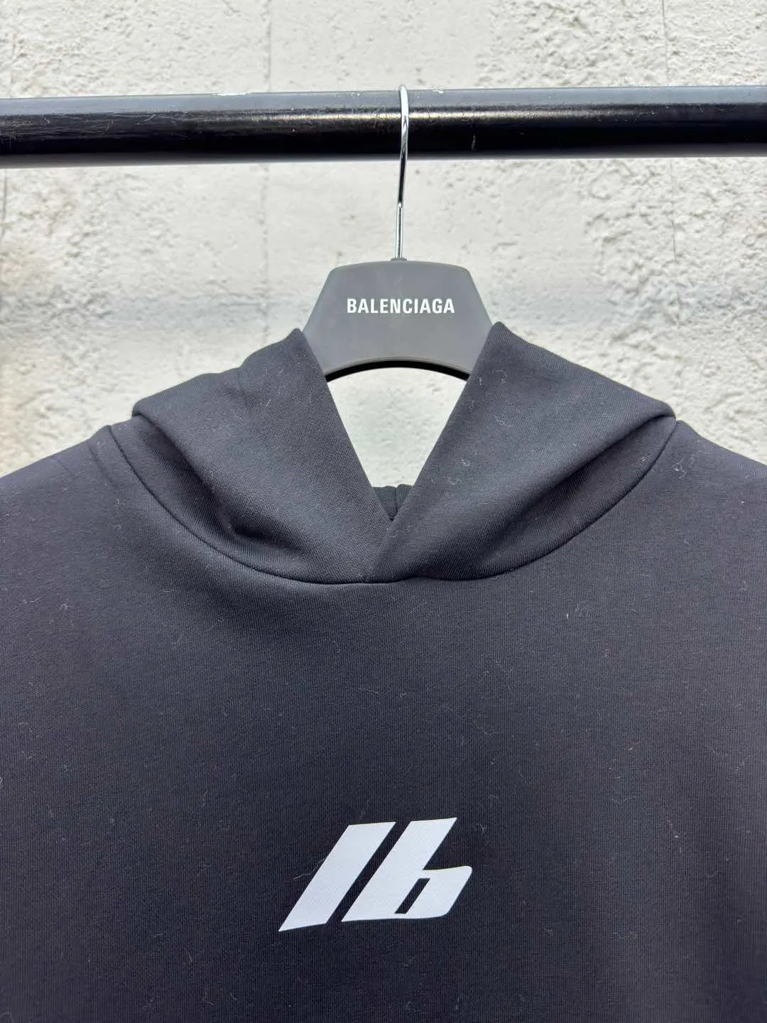 Balenciaga Logo 卫衣 黑色