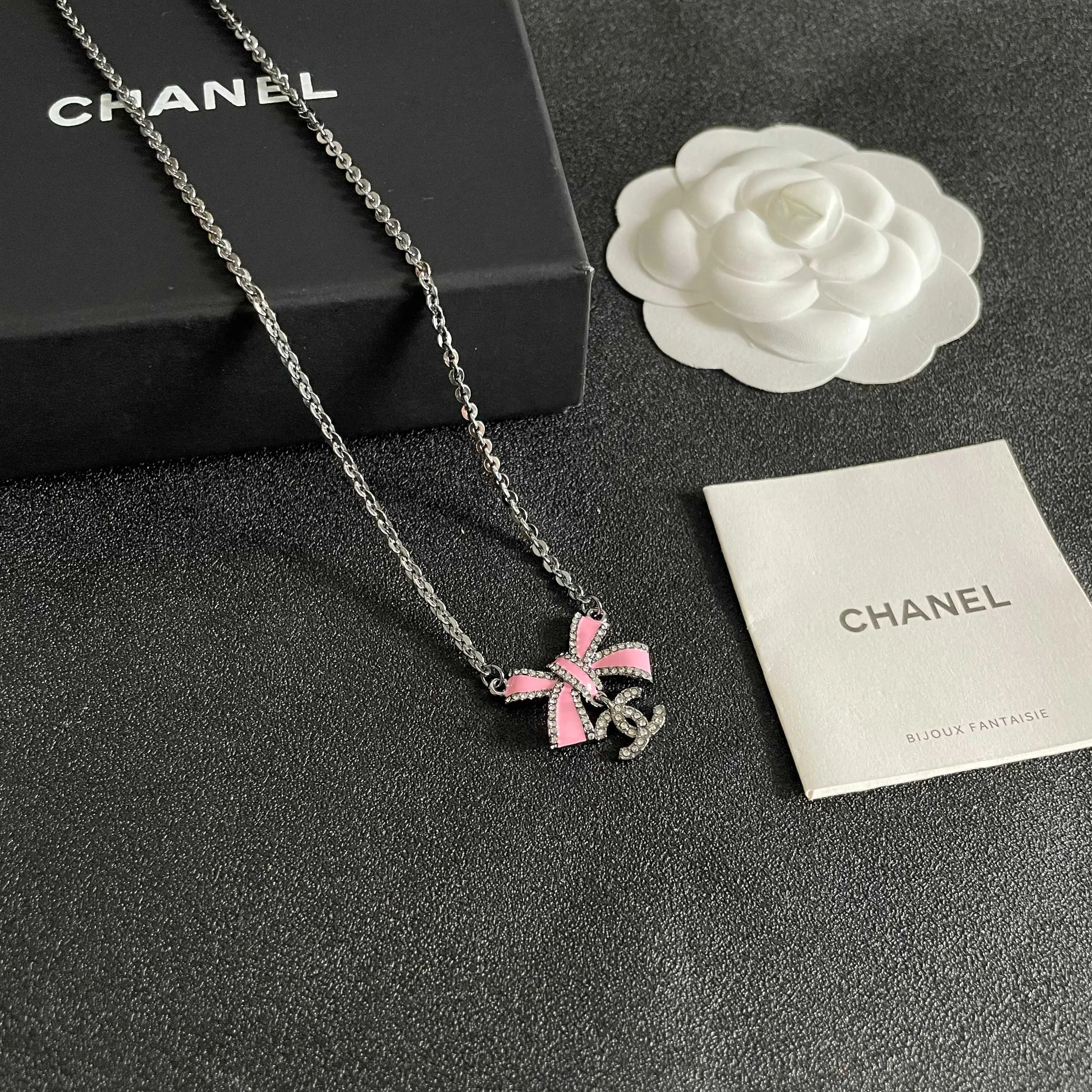 Chanel Bow Necklace Image 6 Chanel Bow Necklace Image 6