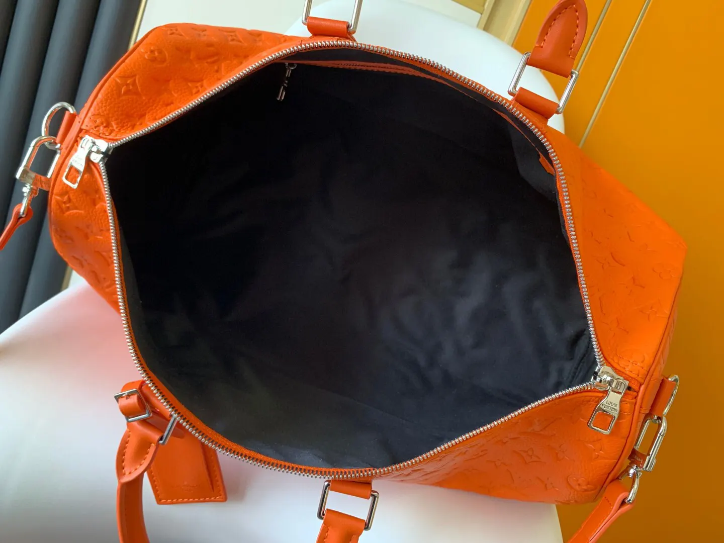 Keepall 紅色 黃色 Mo旅行袋 大容量旅行款(數字9) Keepall 紅色 黃色 Mo旅行袋 大容量旅行款(數字9)