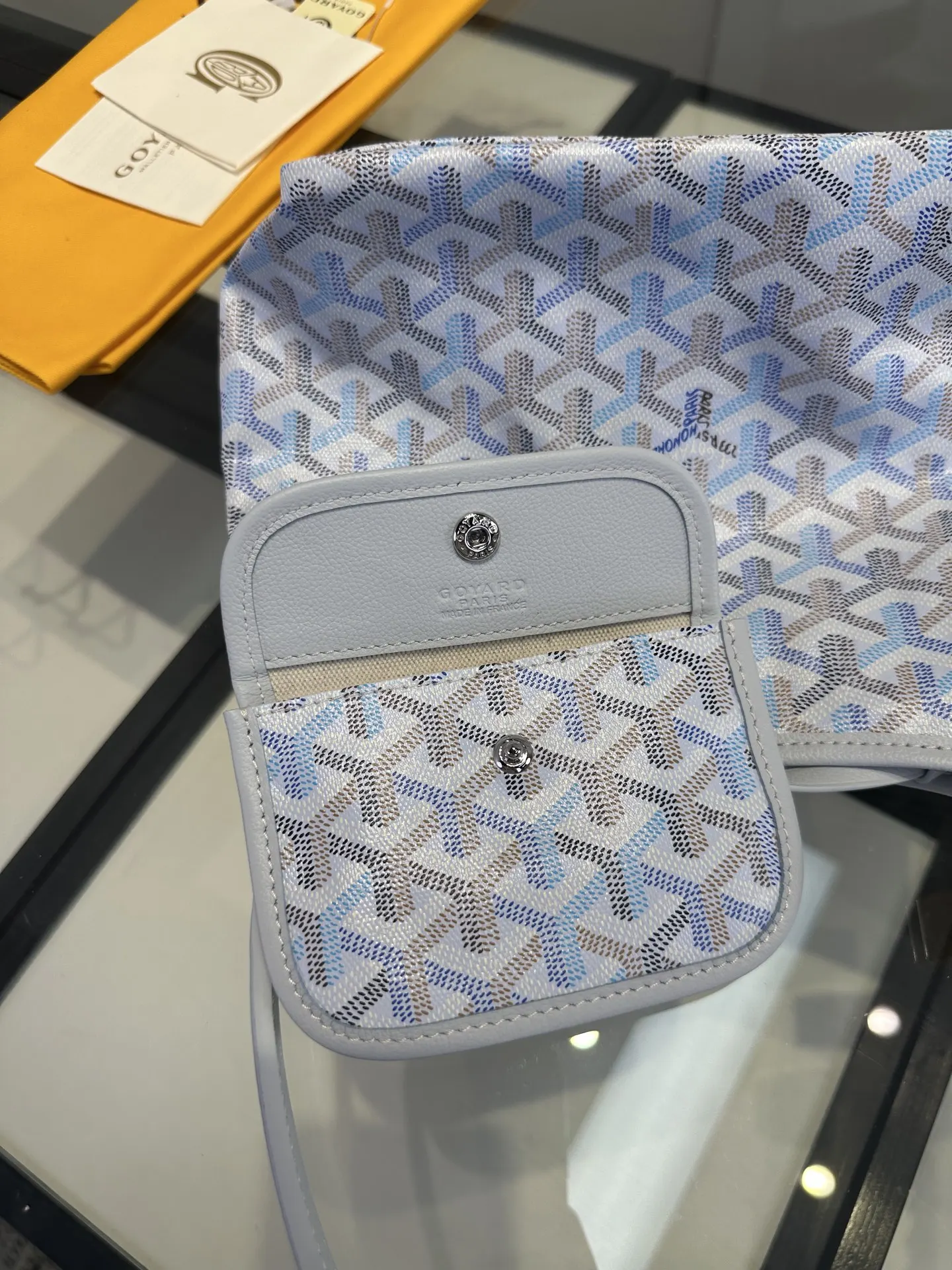 Goyard Hobo 戈雅 迷你hobo 腋下包 极地藍 四季炫彩 托特包 大容量托特款